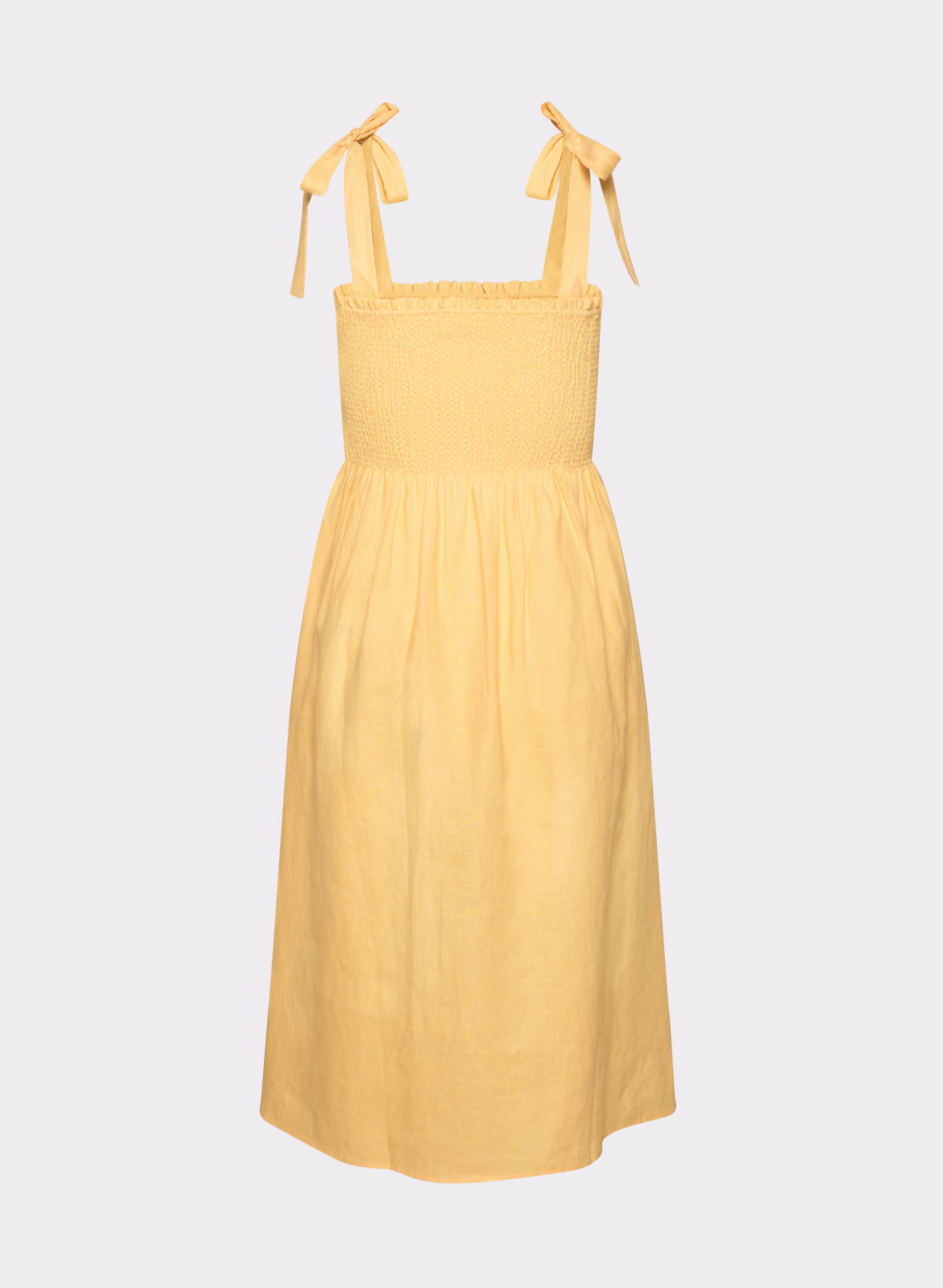 Golden Hour Linen Dress