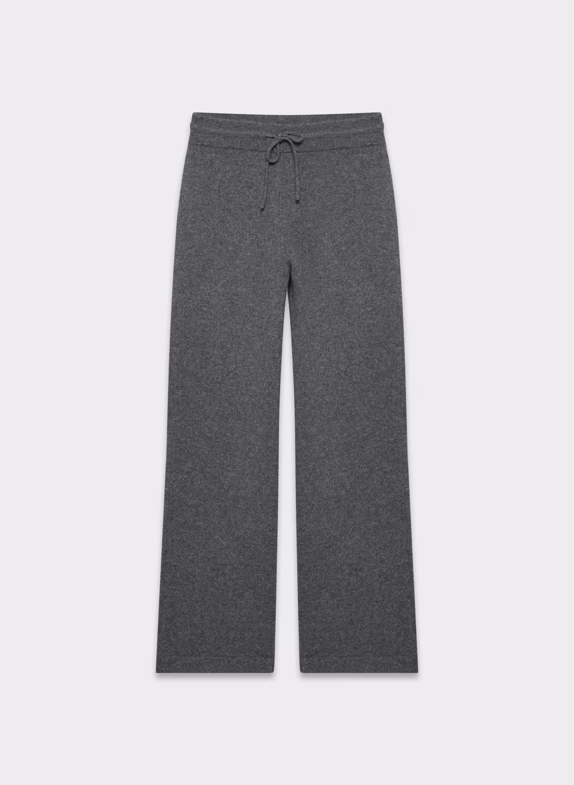 Essential Cashmere Hi-rise Wide Pant
