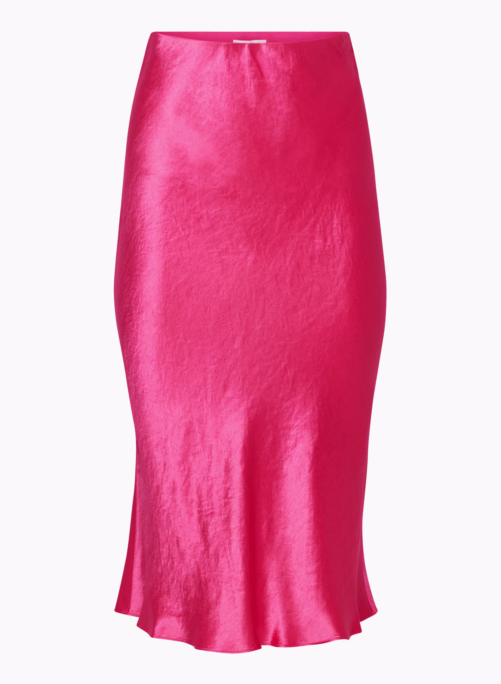 Slip Satin Midi Skirt