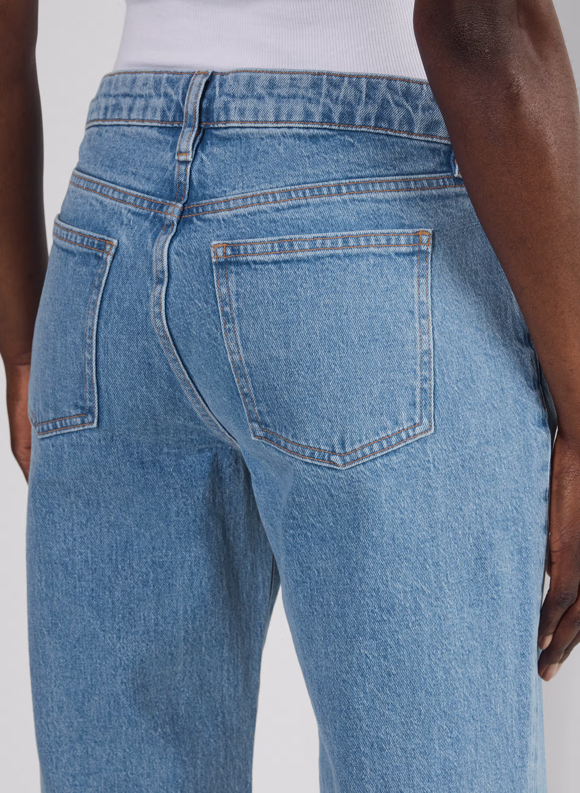 Salma Curve-fit Super Lo-rise Baggy Jean