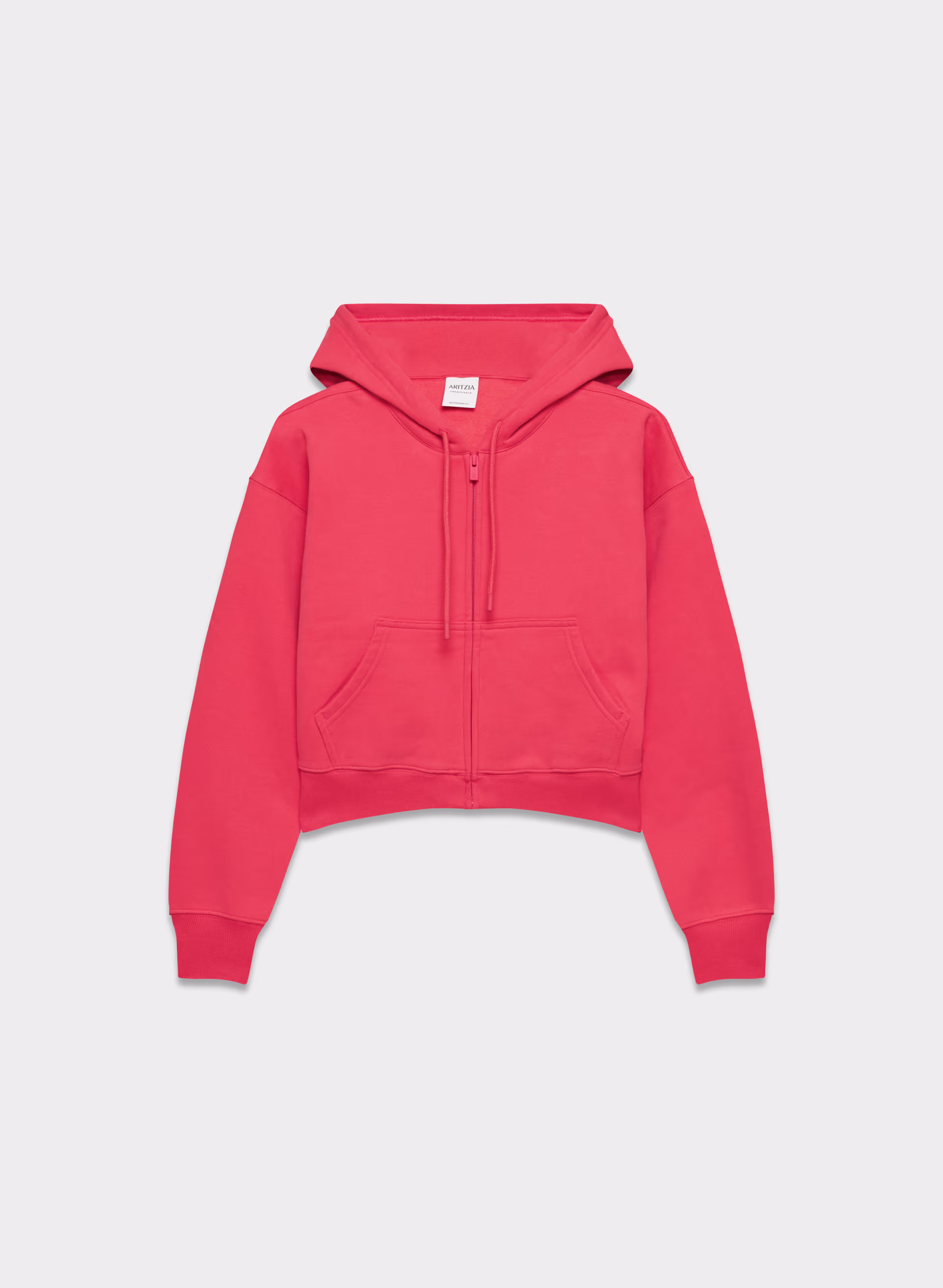 Cozy Sweatfleece Boyfriend Boxy Zip Hoodie