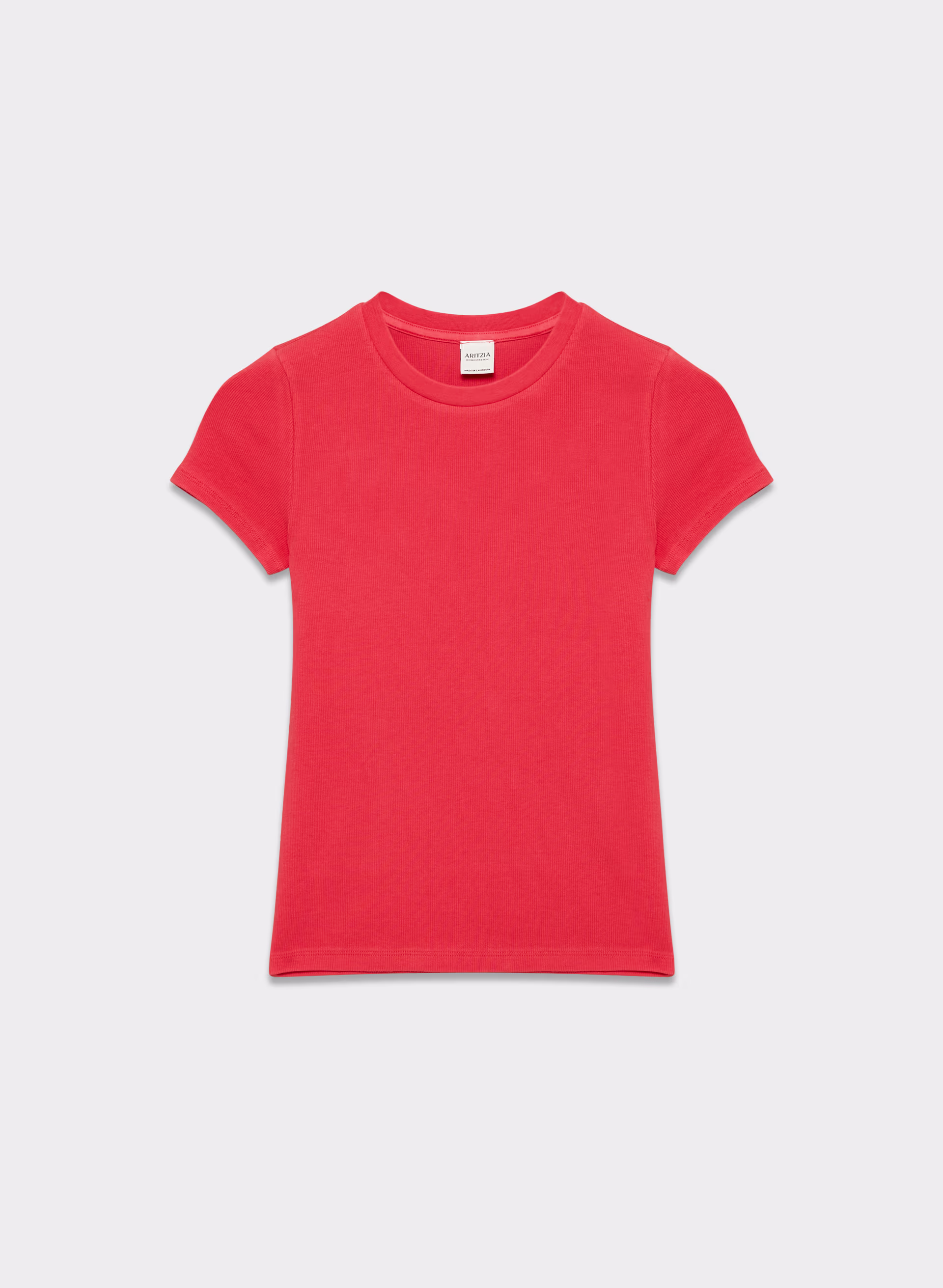 HomeStretch™ Rib Crew T-Shirt