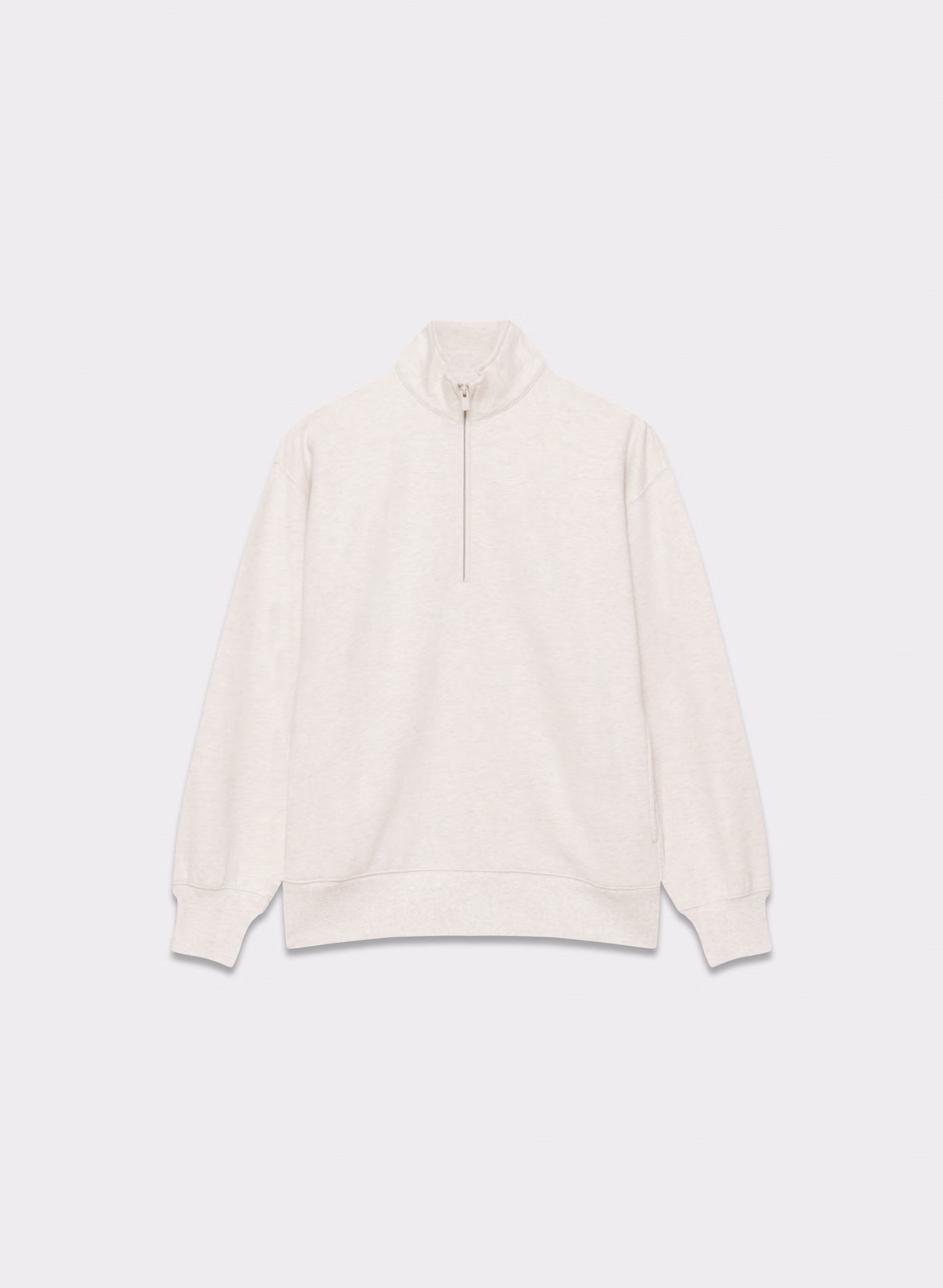 Cozy Sweatfleece Boyfriend 1/2 Zip Sweatshirt