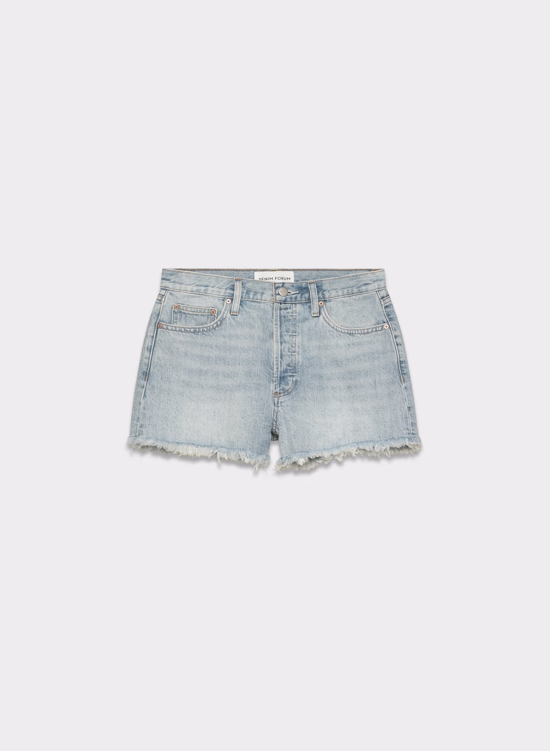 Denim Forum The Ex-boyfriend Hi-rise Denim Short