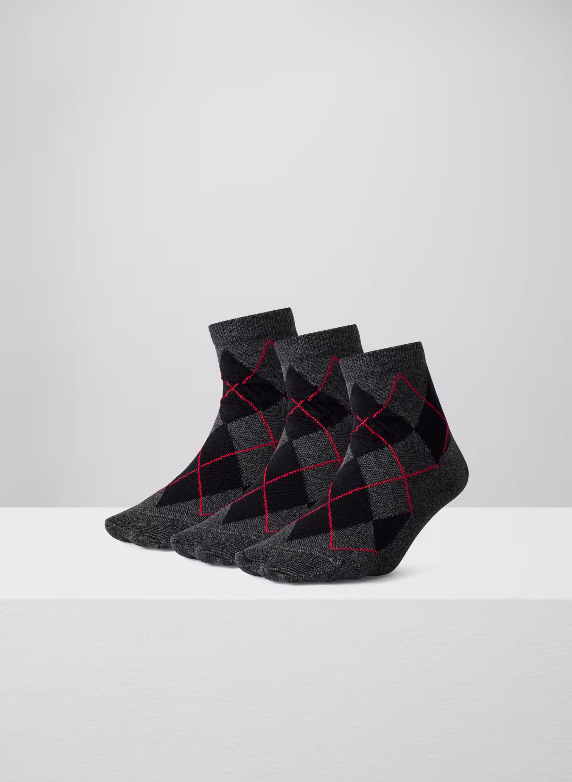 Patter Ankle Sock 3-pack