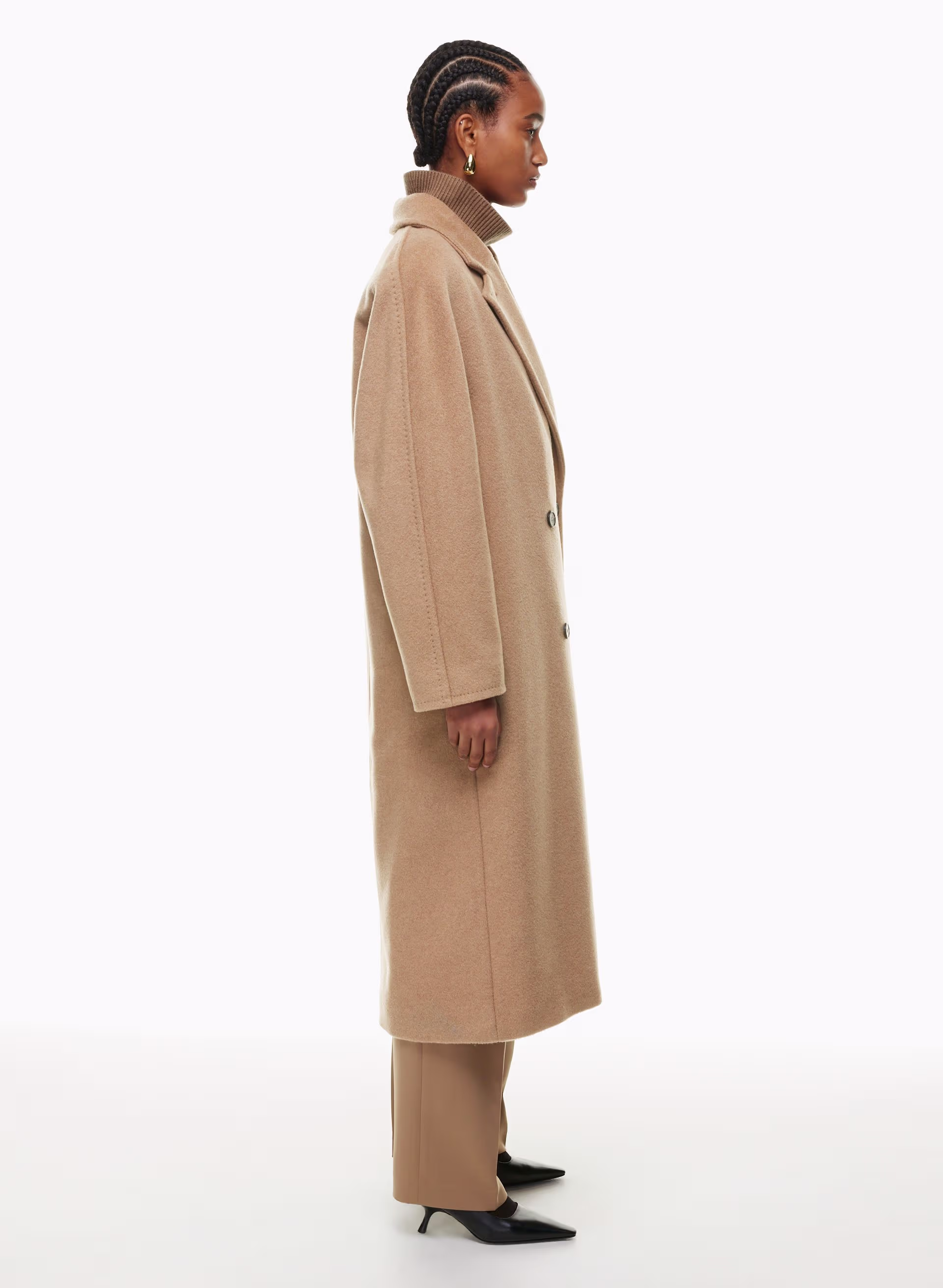 The Slouch™ Coat - (Re)Camel Wool