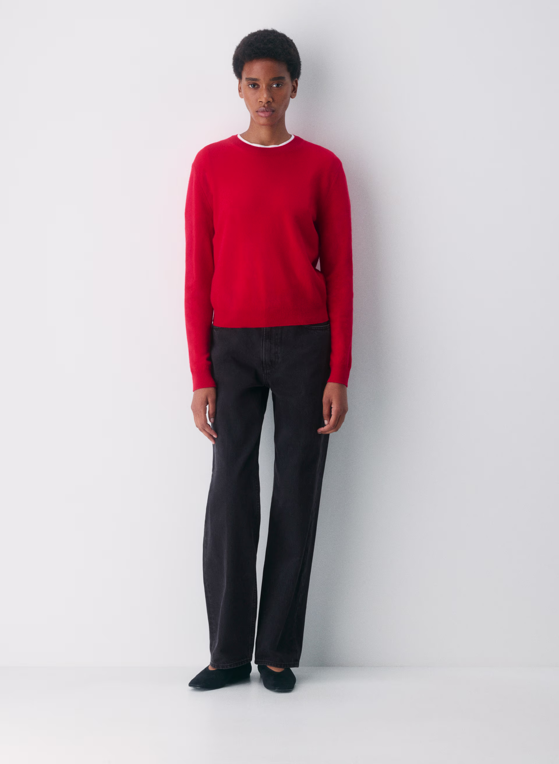 Bare Cashmere Crew Sweater