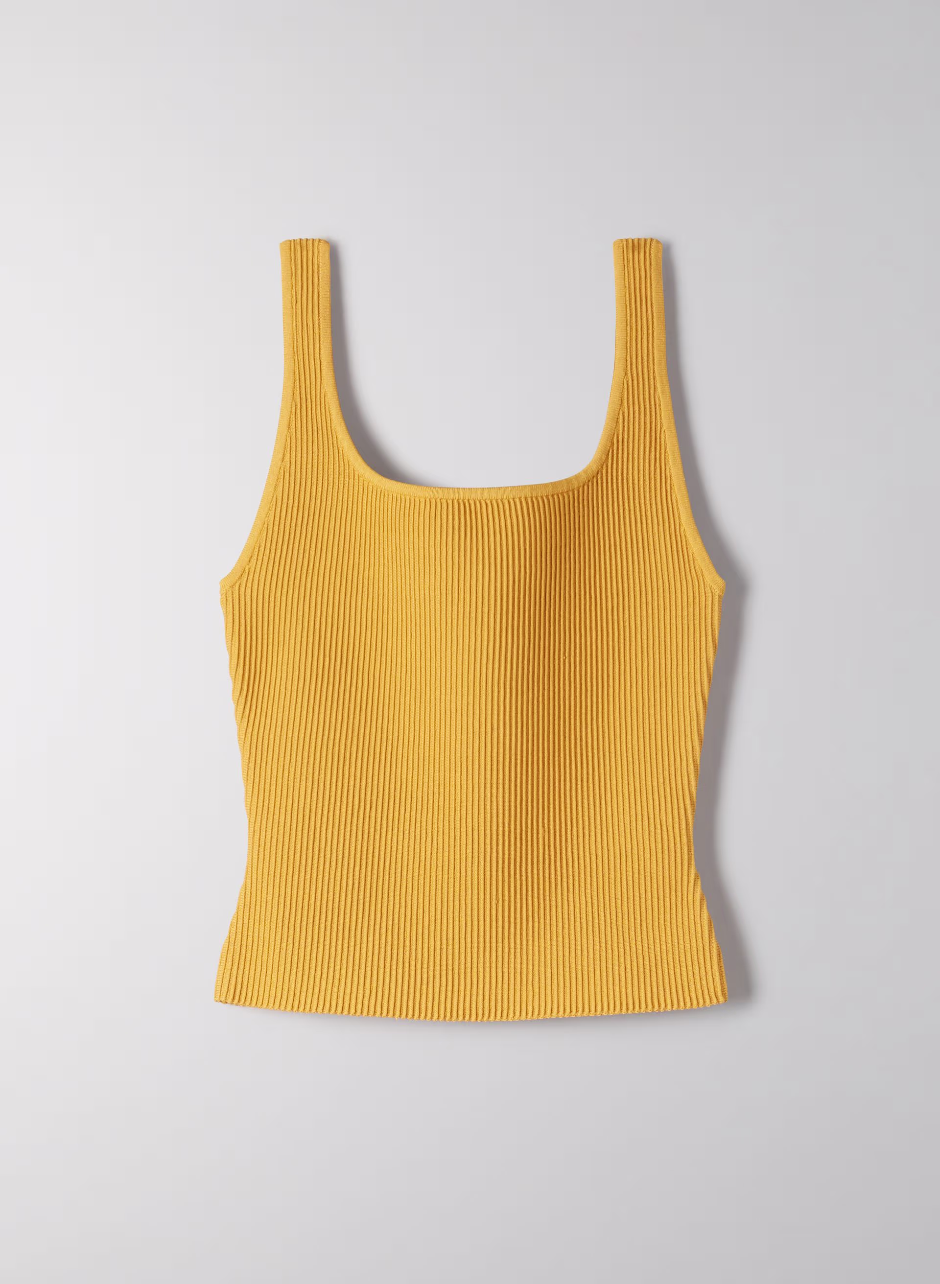 Sculpt Knit Squareneck Tank
