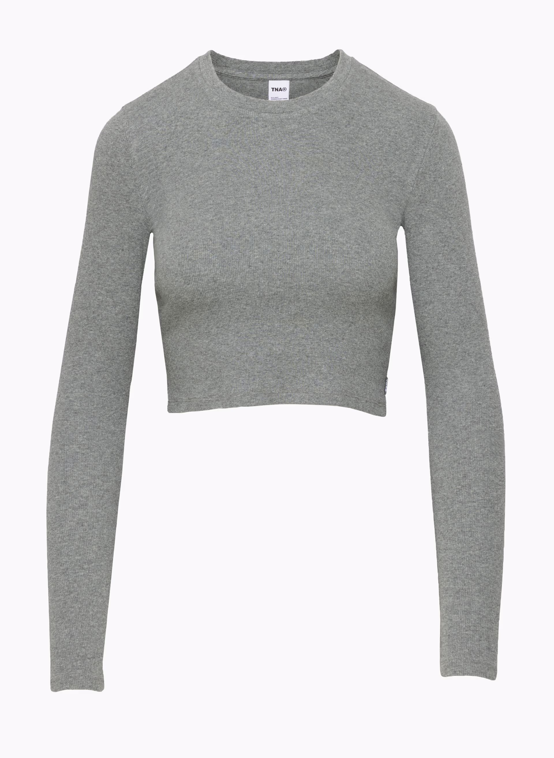 HomeStretch™ Rib Crew Waist Longsleeve