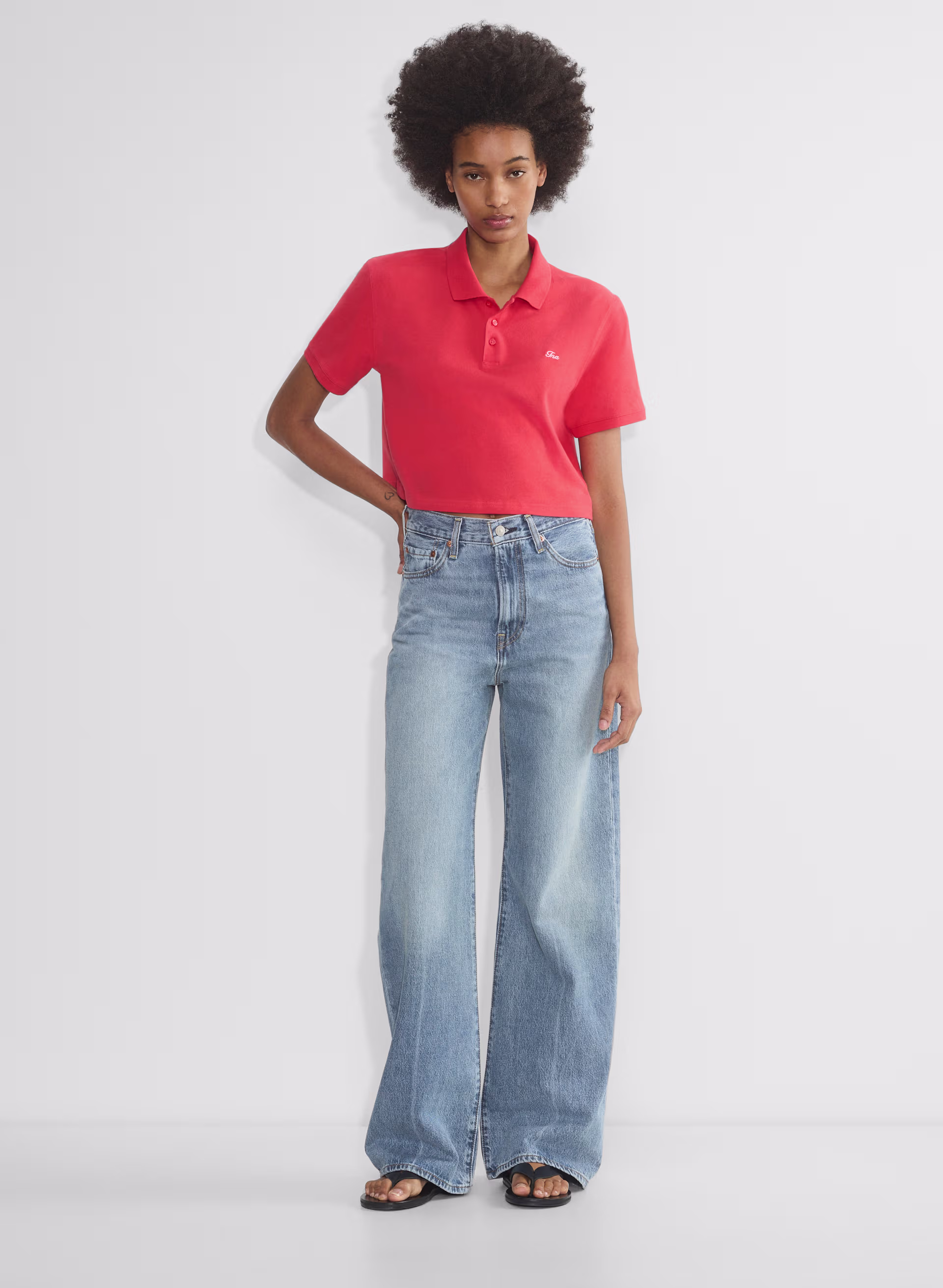 Levi's Ribcage Wide Leg Jean
