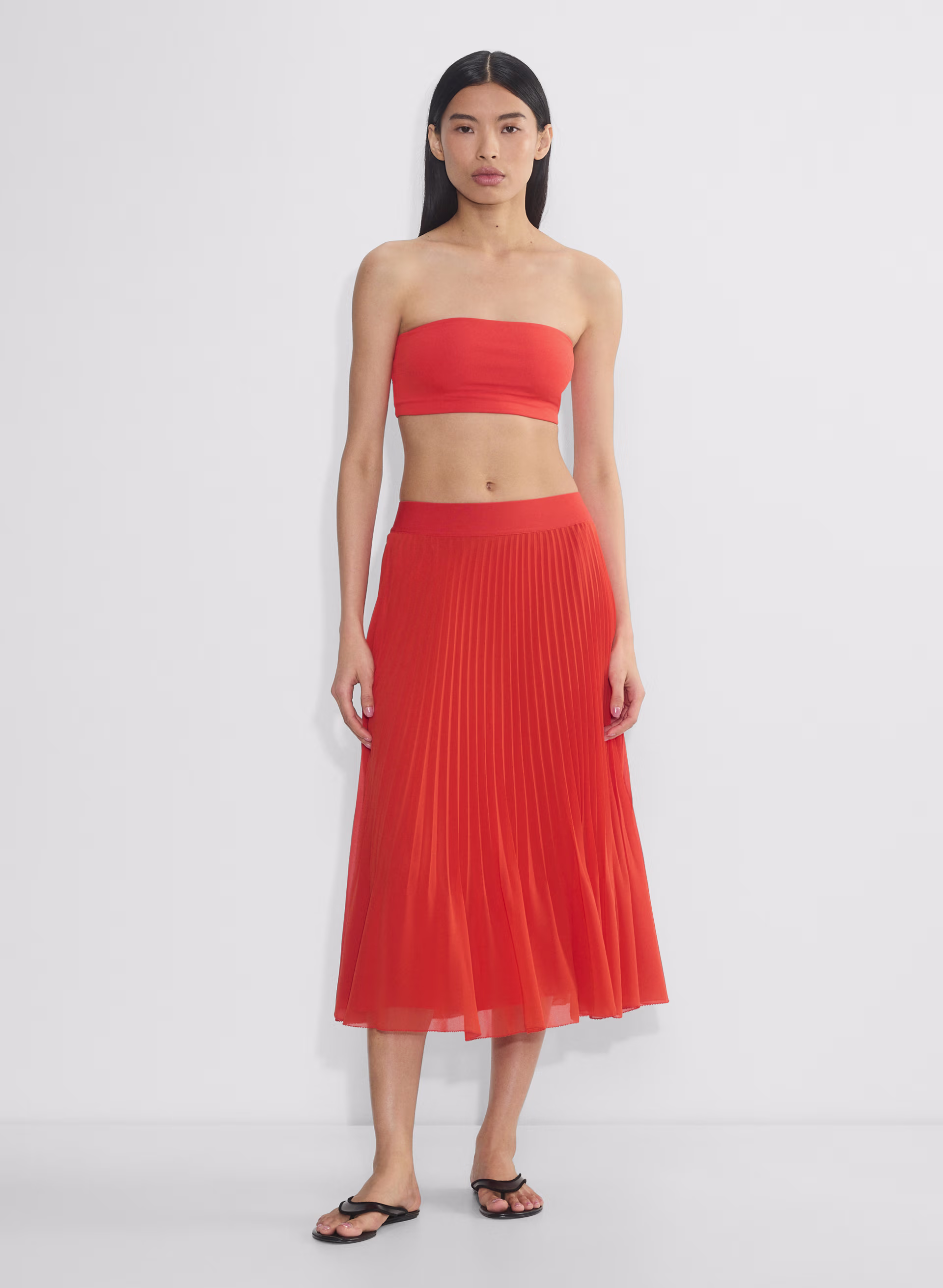 Twirl Pleated Skirt