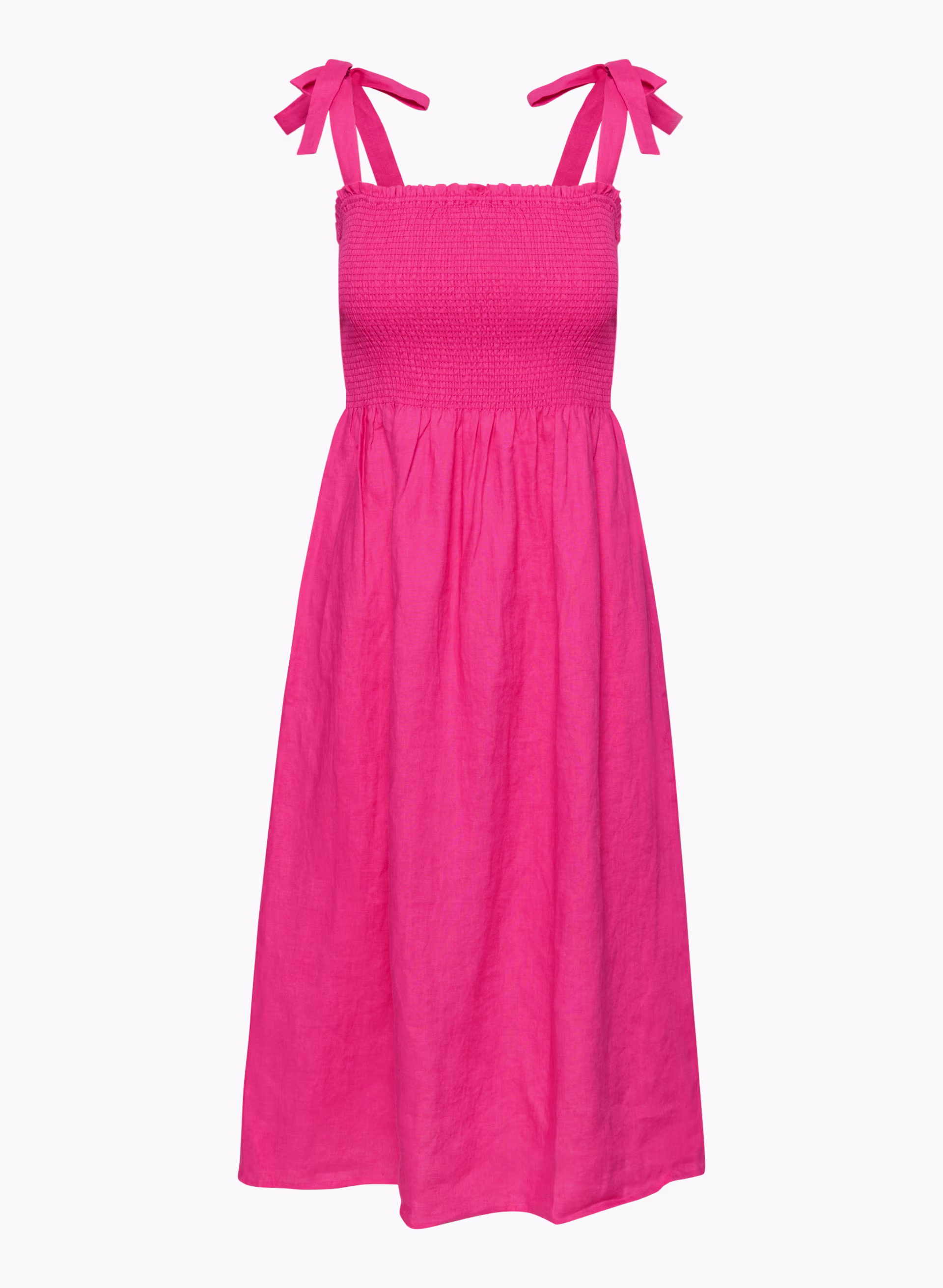 Golden Hour Linen Dress