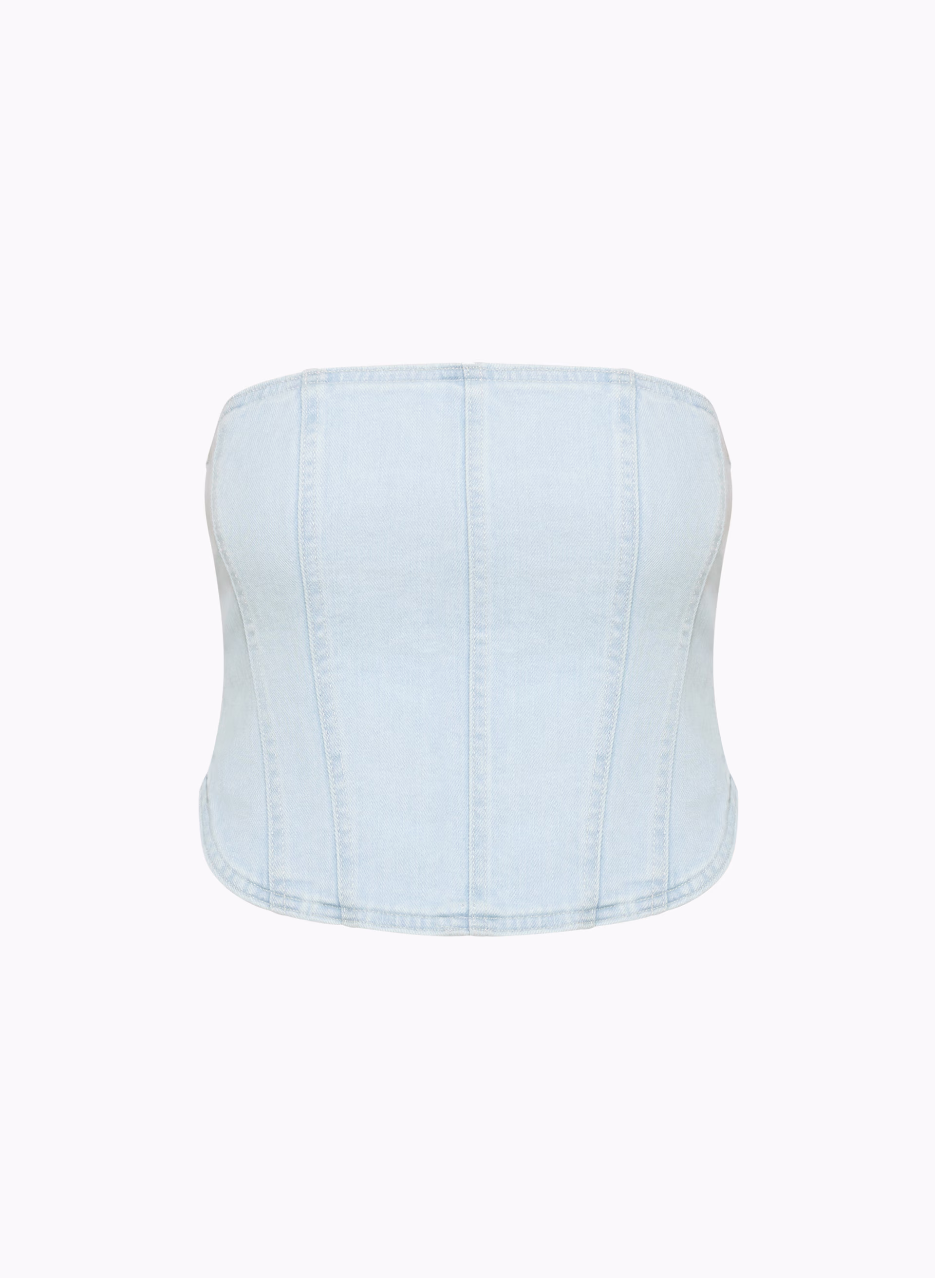 The '90s Debbie Denim Bustier