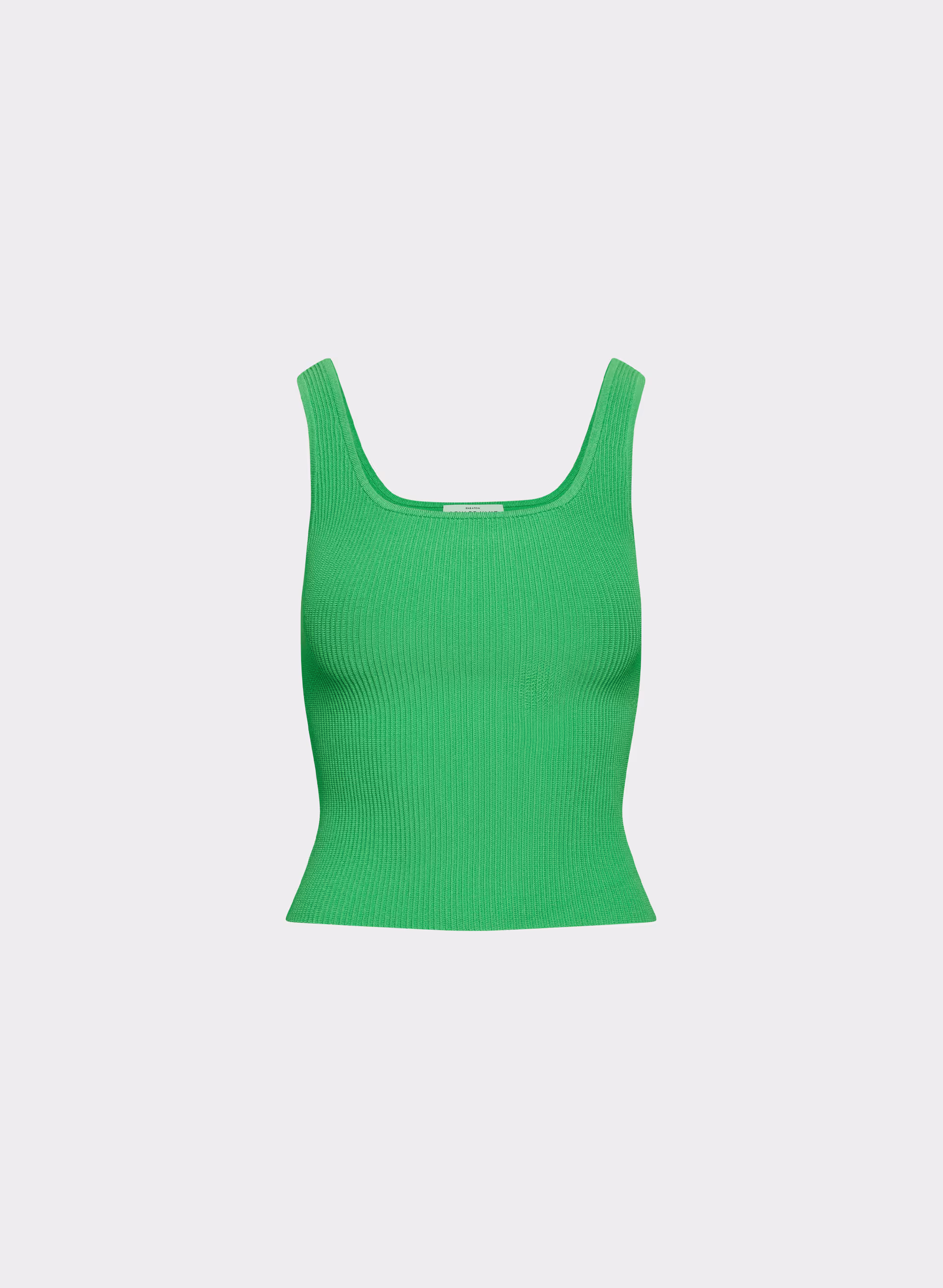 Sculpt Knit Squareneck Tank