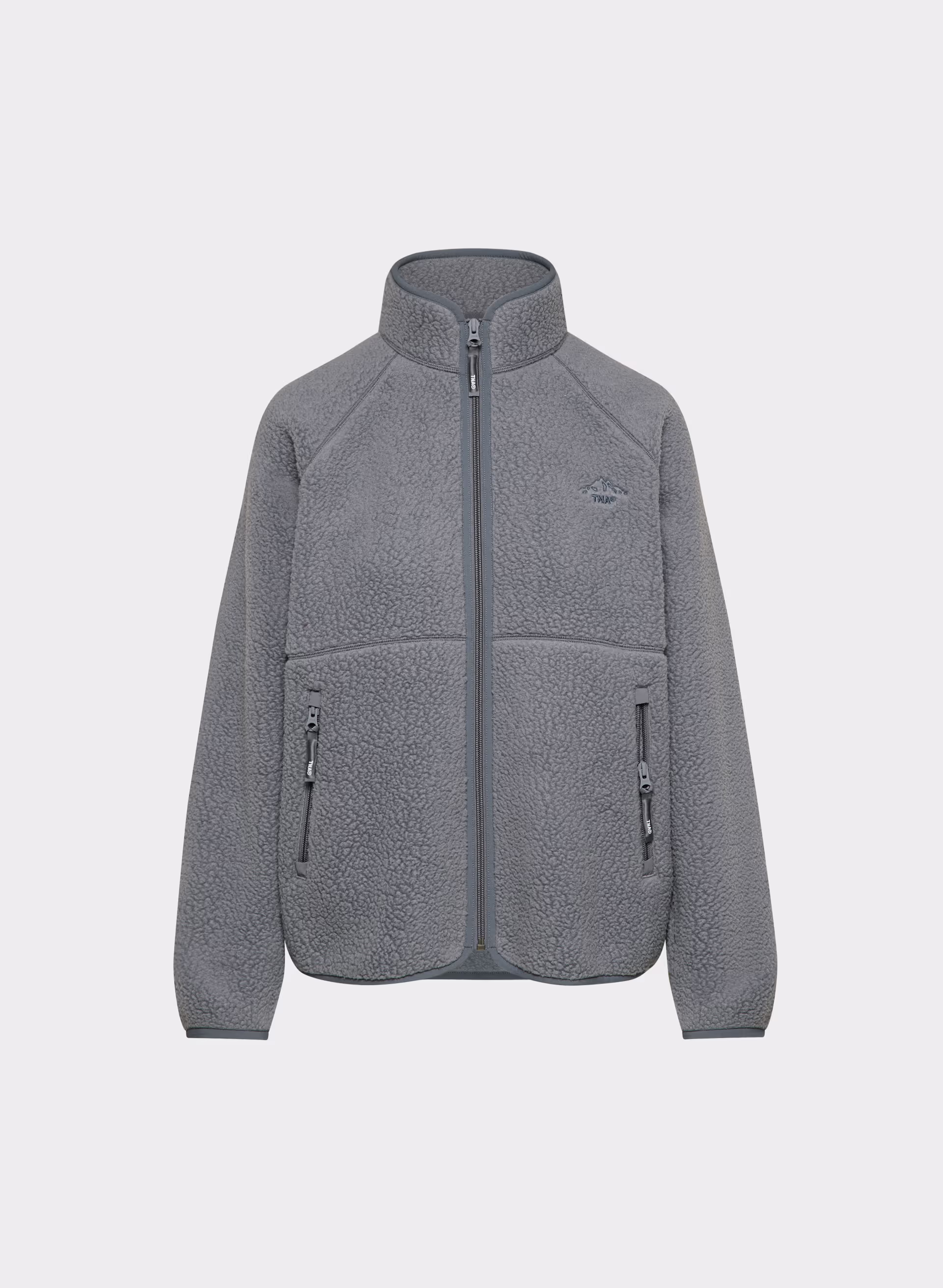 Polartec® Thermal Pro™ Raglan Mockneck Zip-up