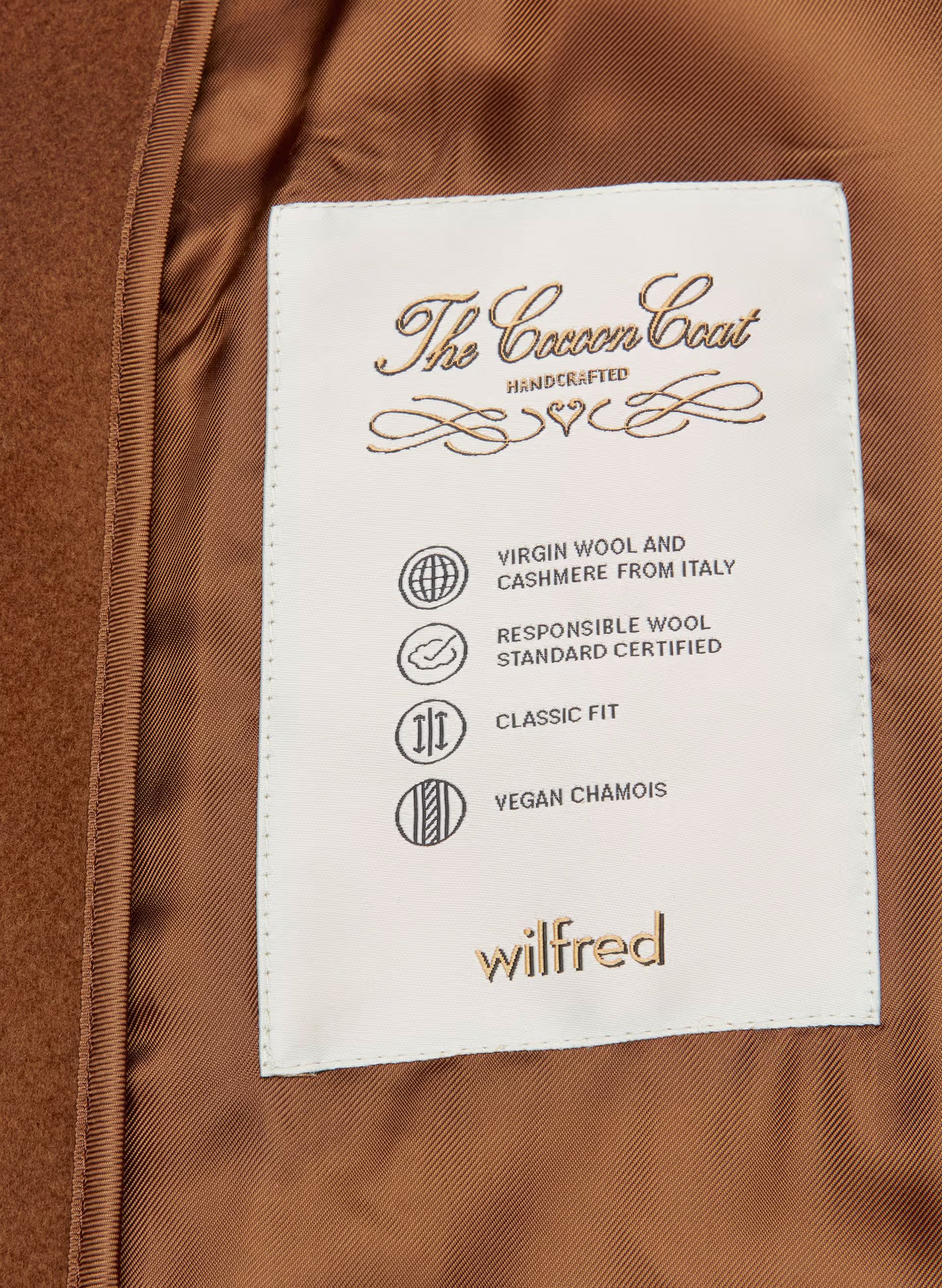 The Cocoon Long Coat - Wool Cashmere