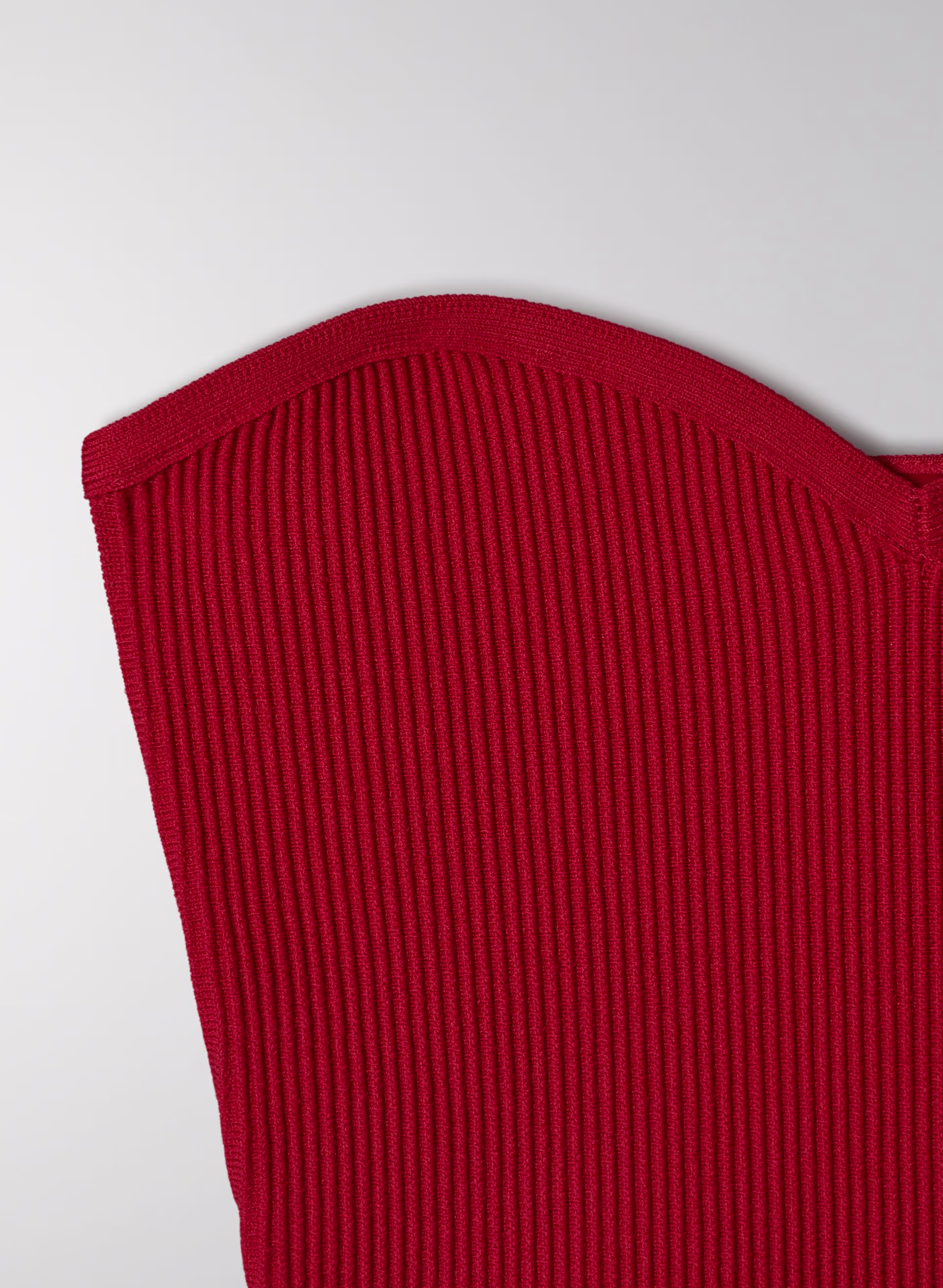 Sculpt Knit Sweetheart Tube Top