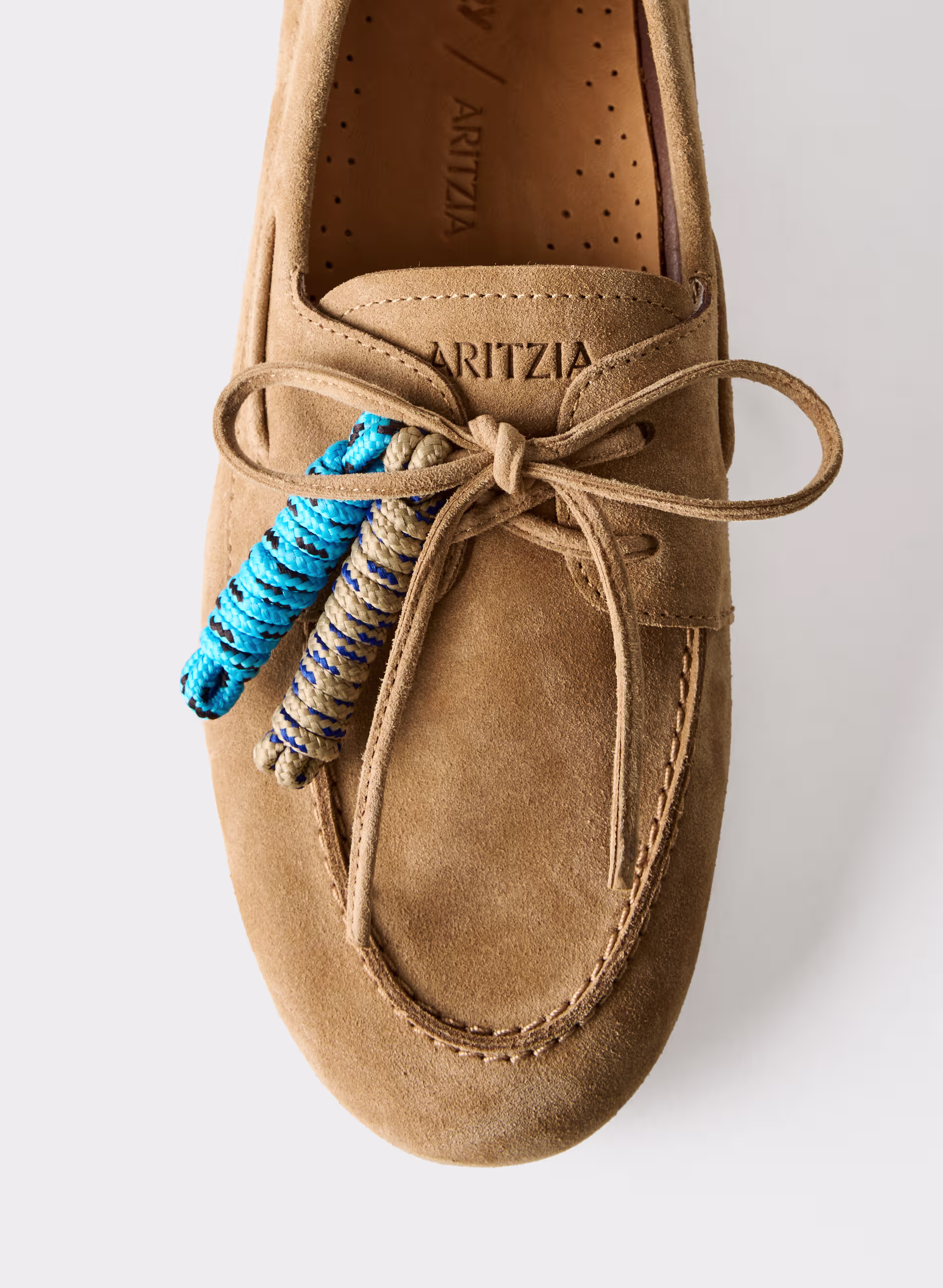 Sperry x Aritzia Slim Boat Shoe - Suede Leather