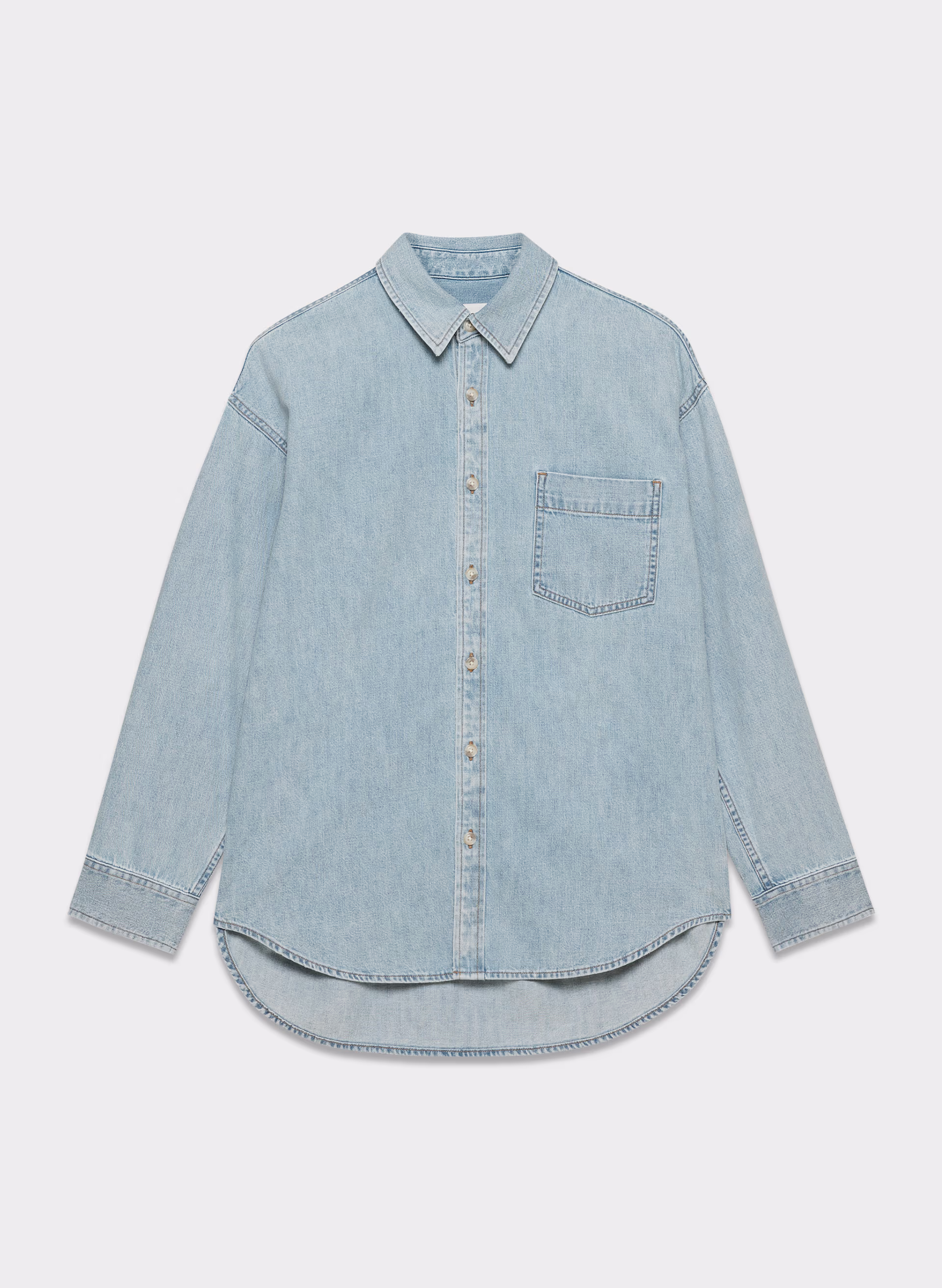 The '80s Comfy Denim Shirt