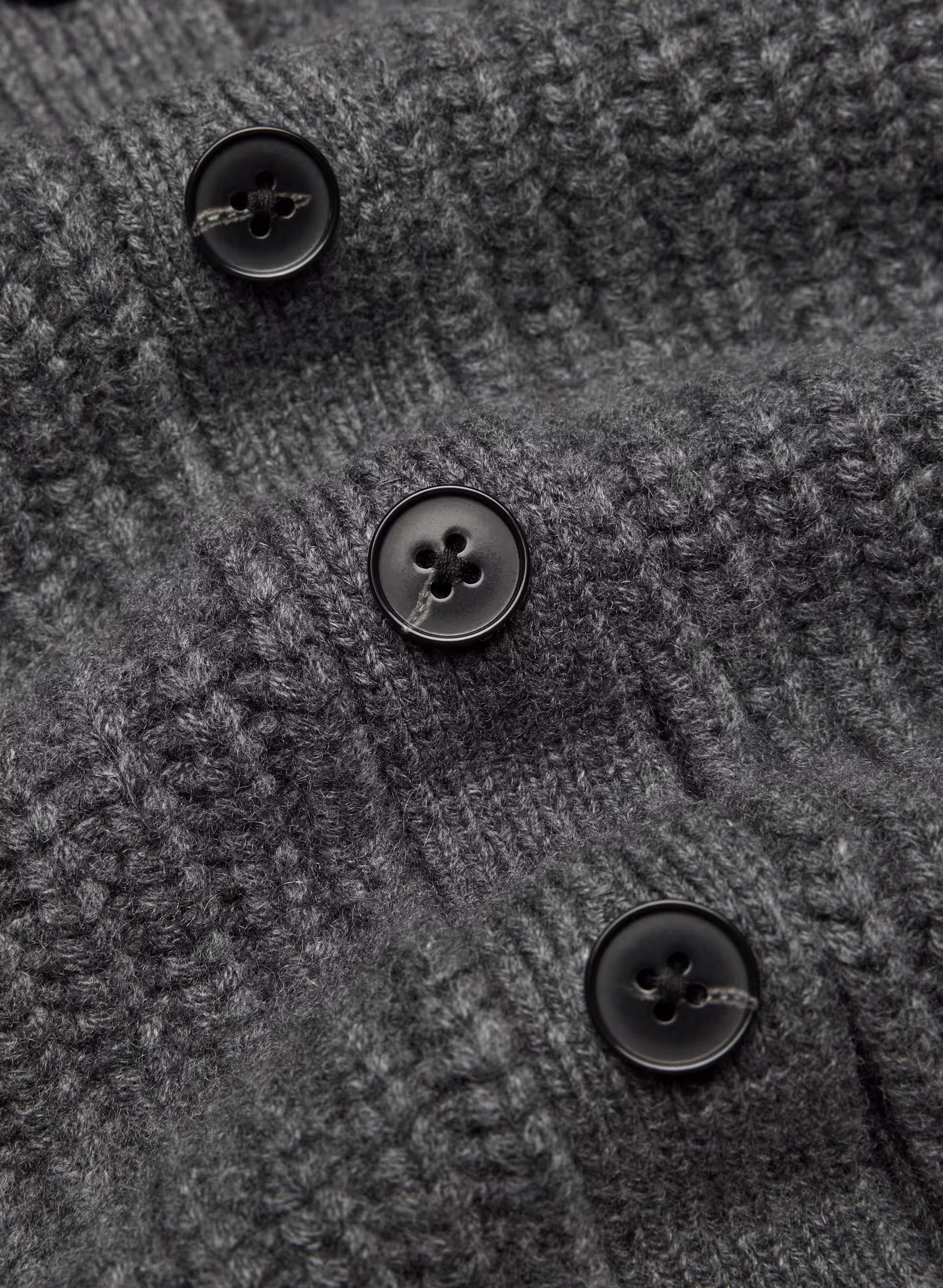 Lantern Wool Cashmere Cardigan