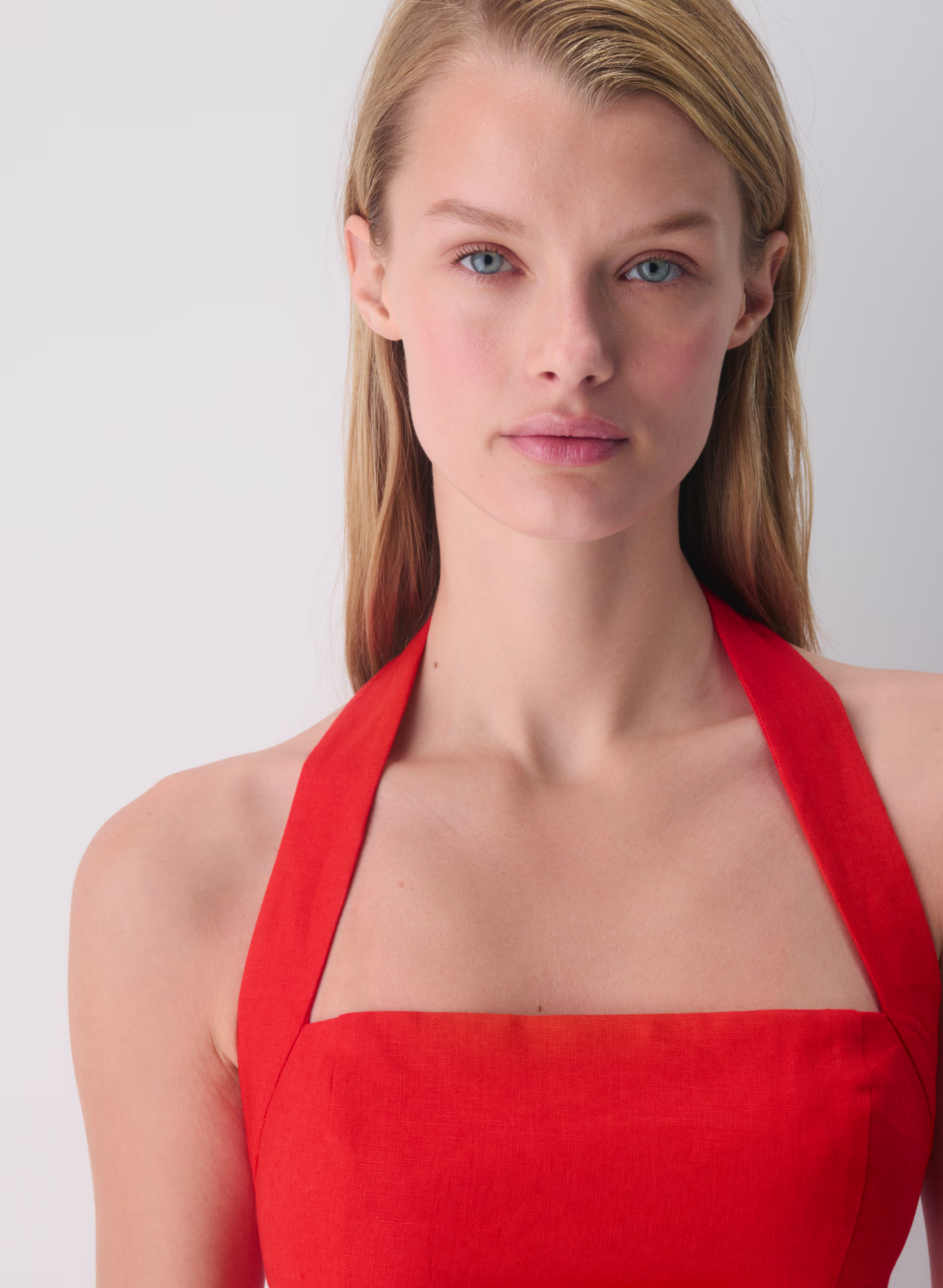 Whisper Linen Halter Top