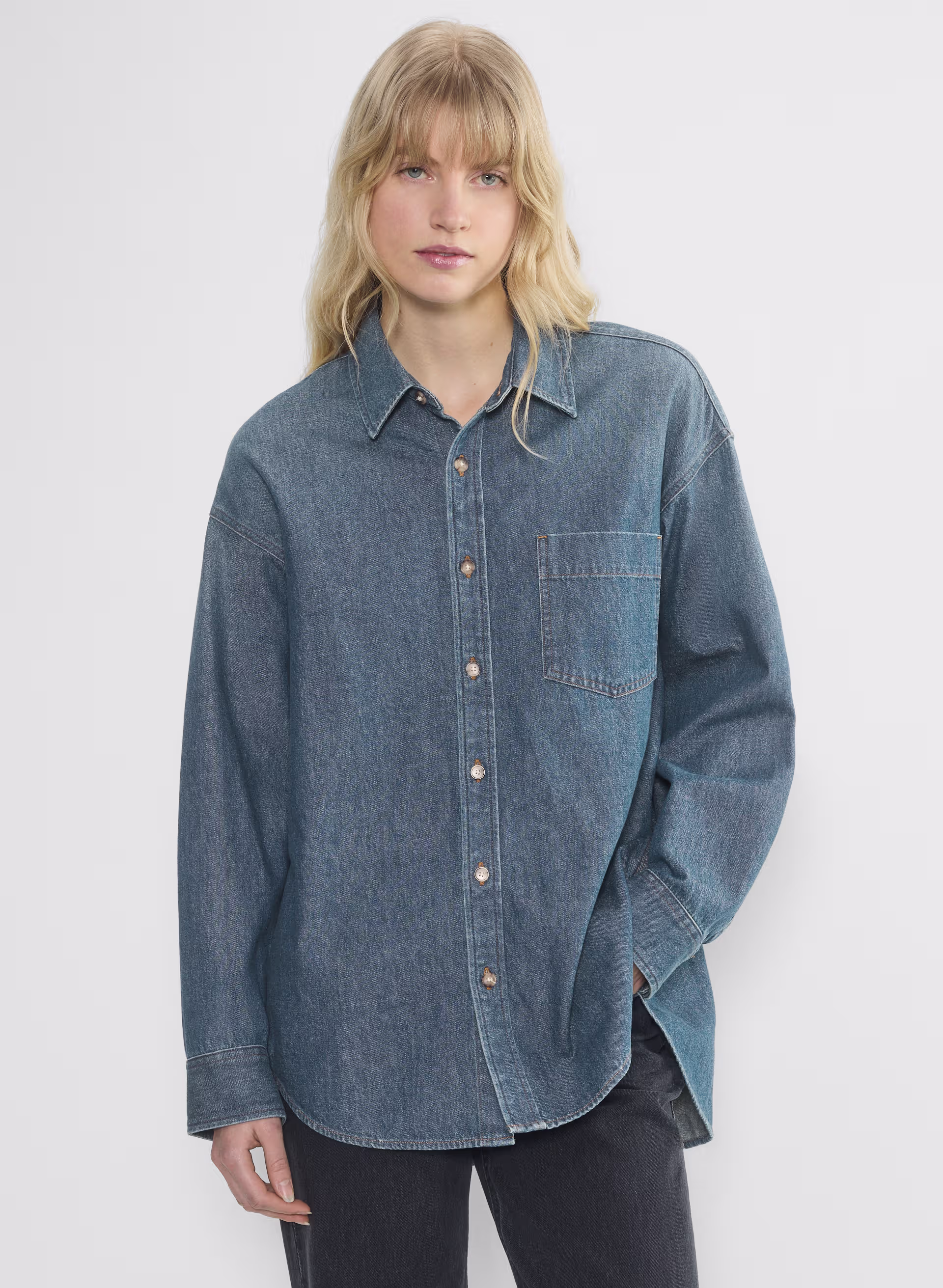 The '80s Comfy Denim Shirt