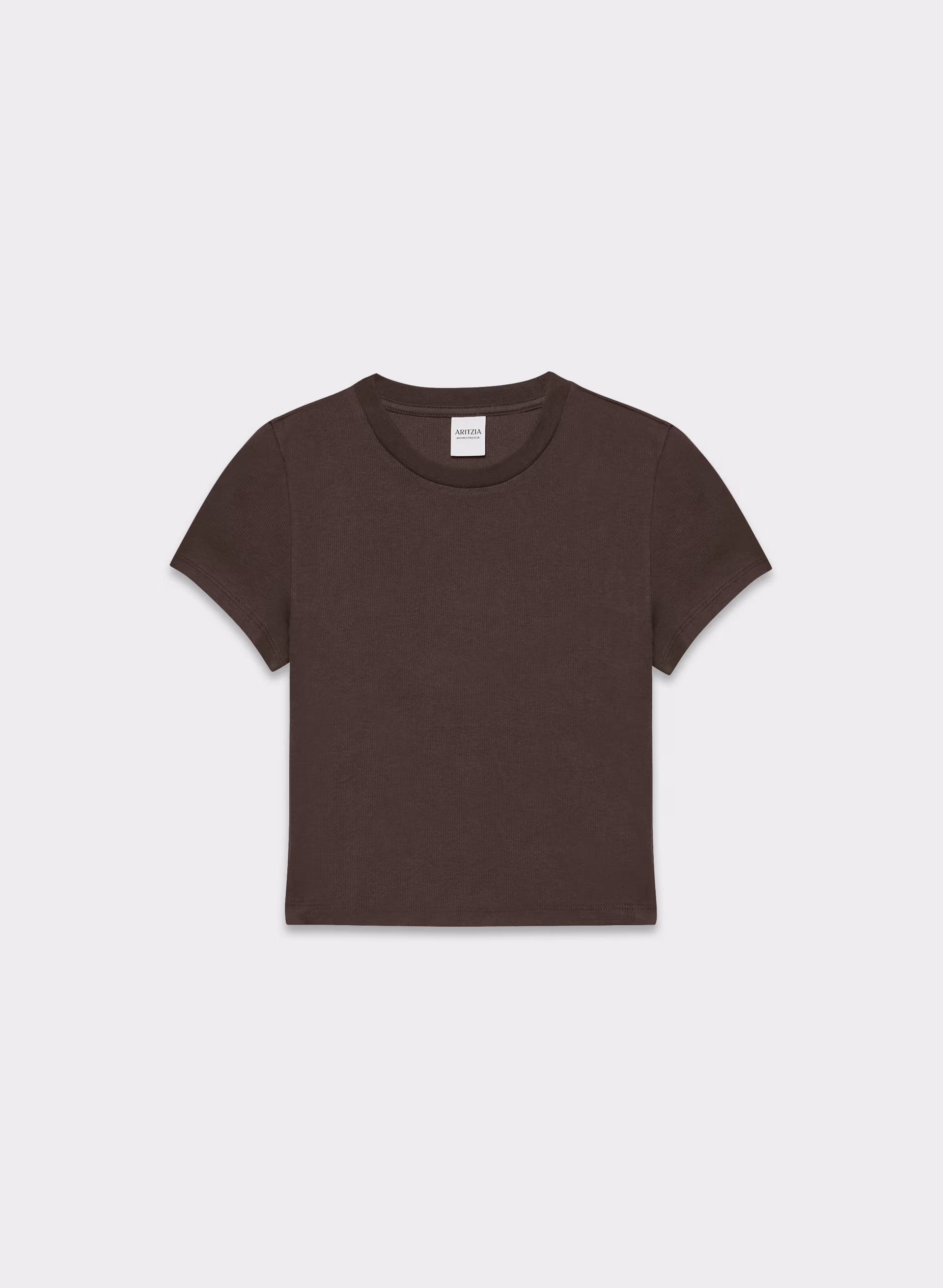 HomeStretch™ Rib Crew Waist T-Shirt