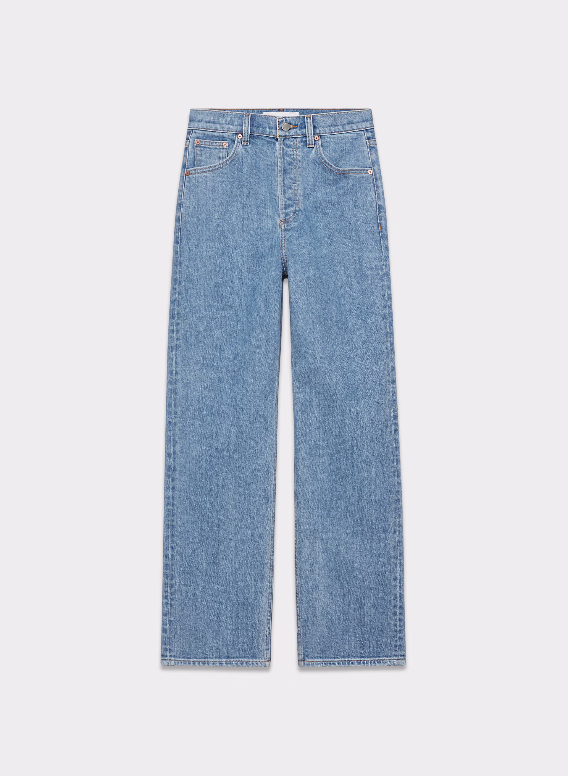 Denim Forum The Arlo Hi-rise Straight Jean