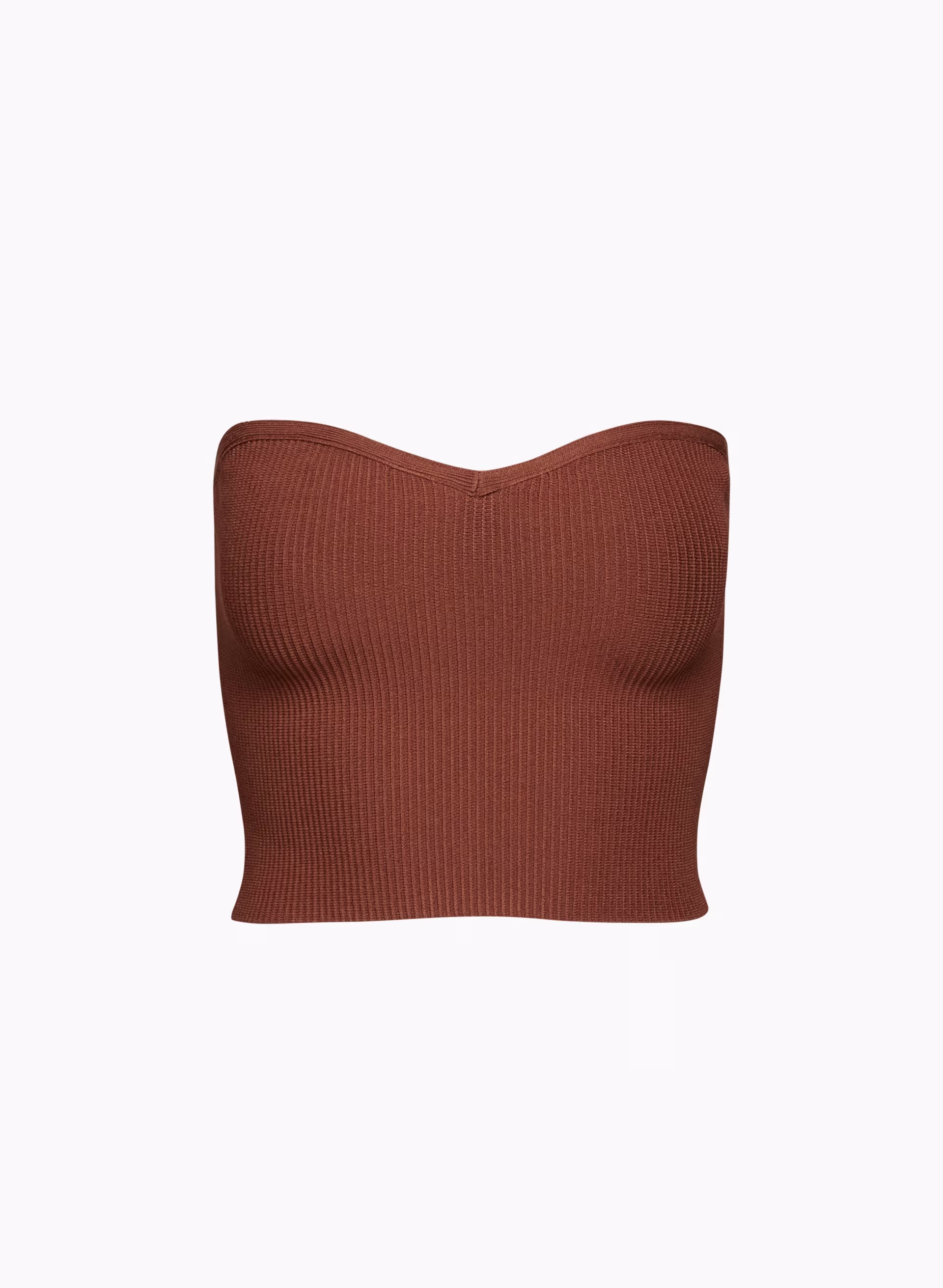 Sculpt Knit Sweetheart Tube Top