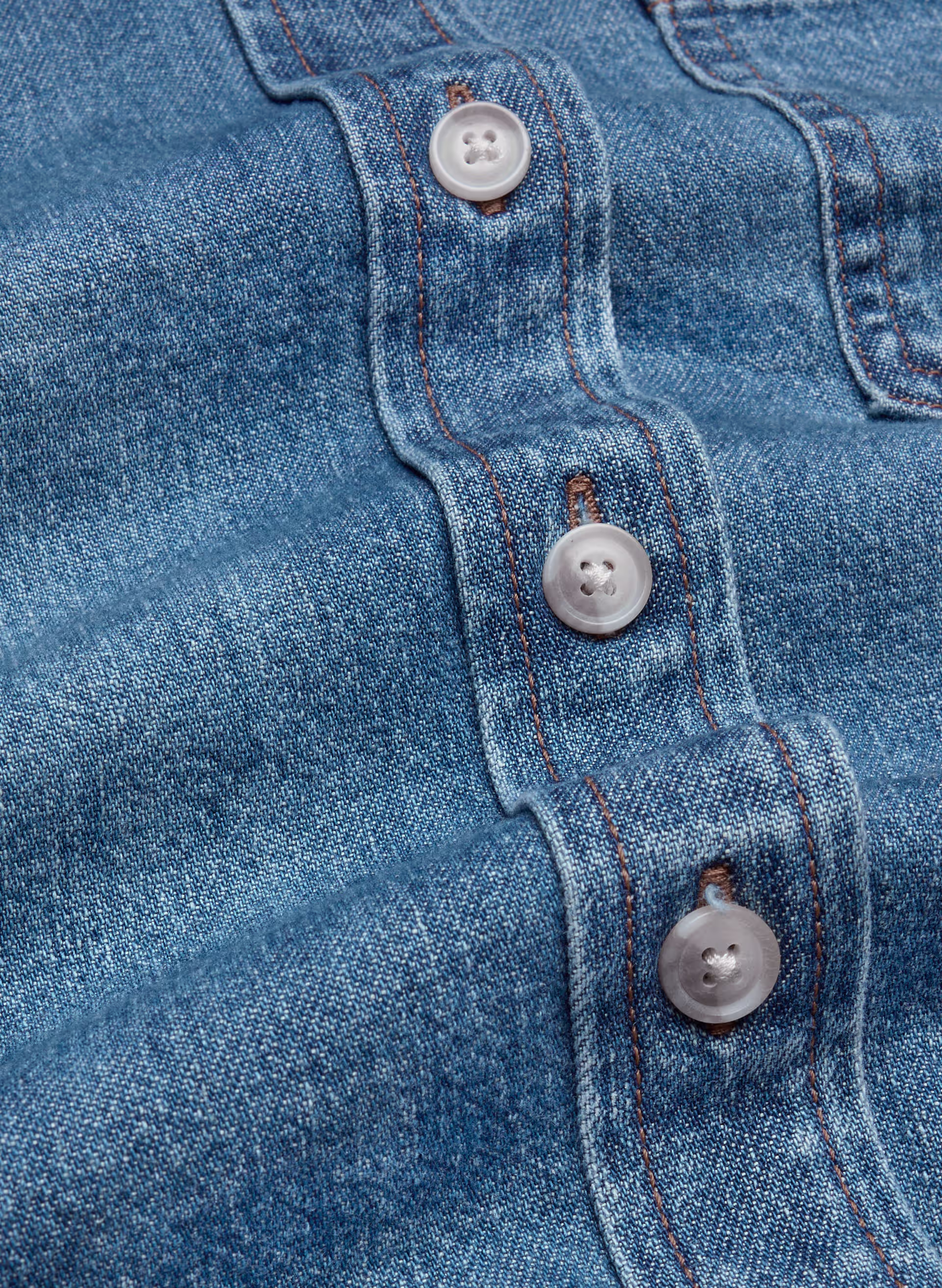 Denim Forum The ’80s Comfy Waist Denim Shirt