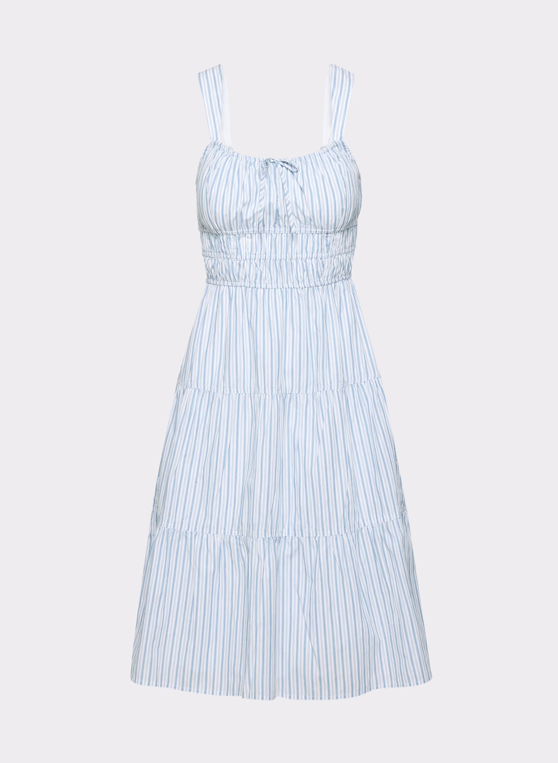 Martine Poplin Midi Dress