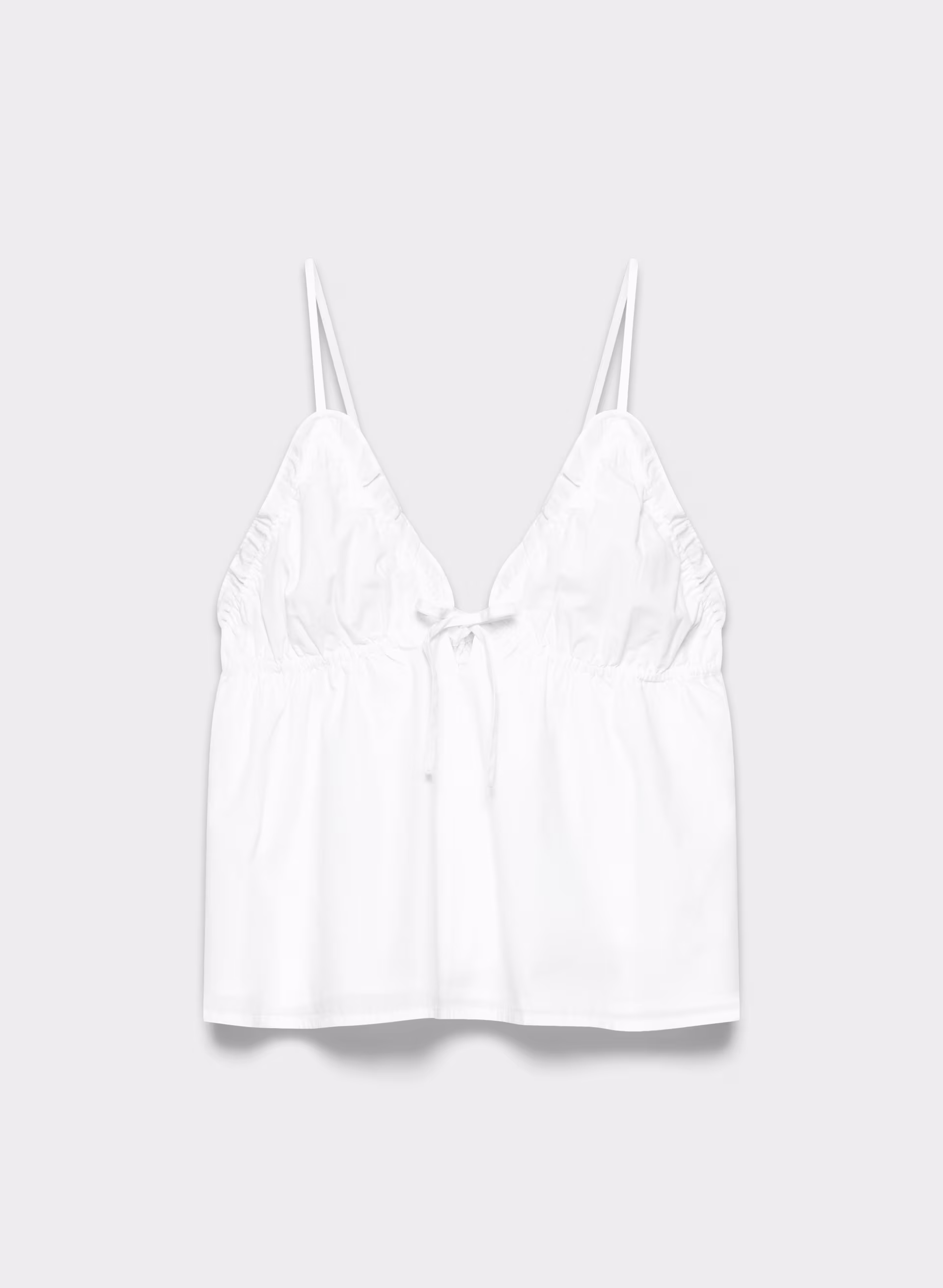 Caviar Poplin Camisole