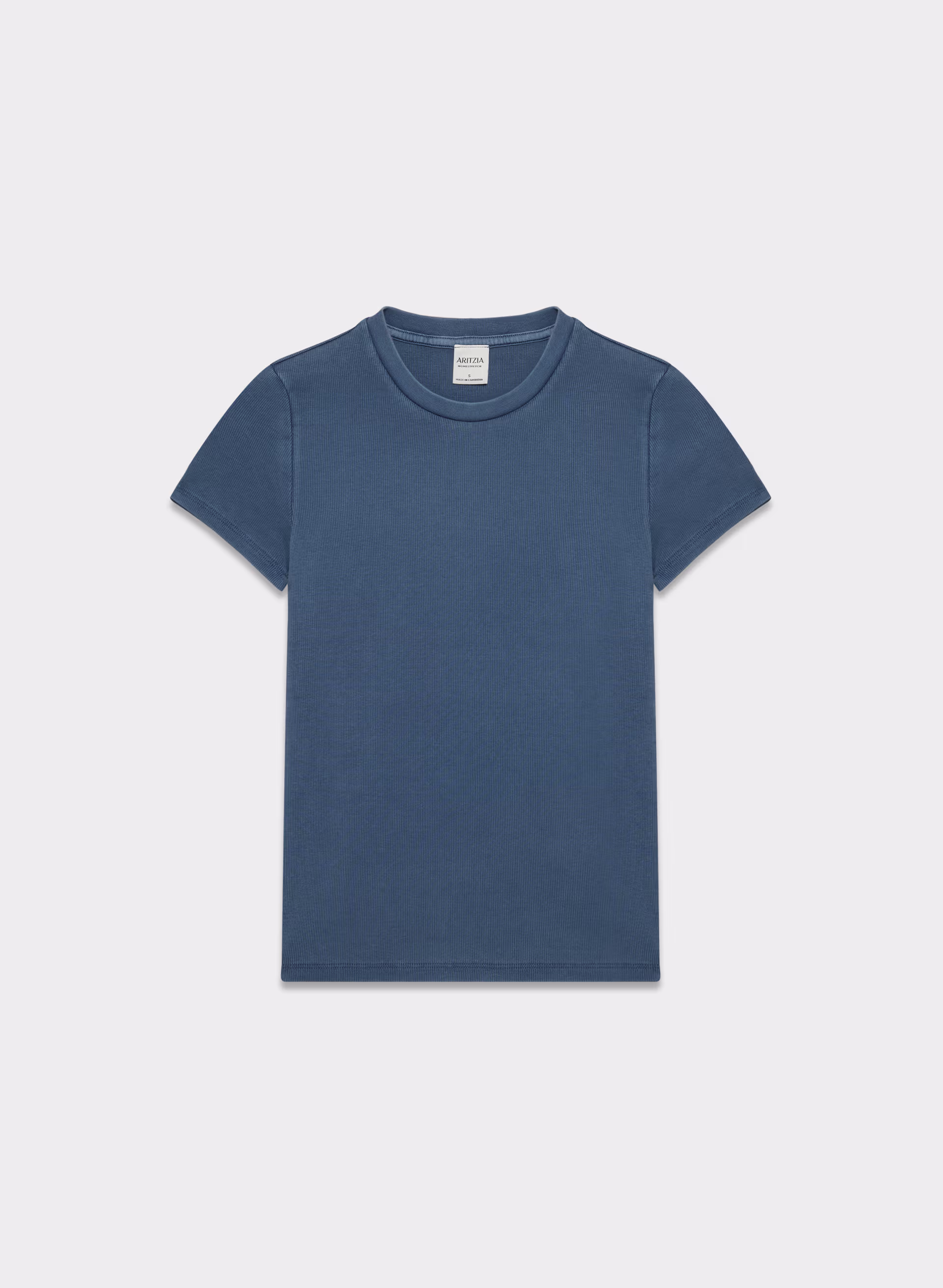 HomeStretch™ Rib Crew T-Shirt