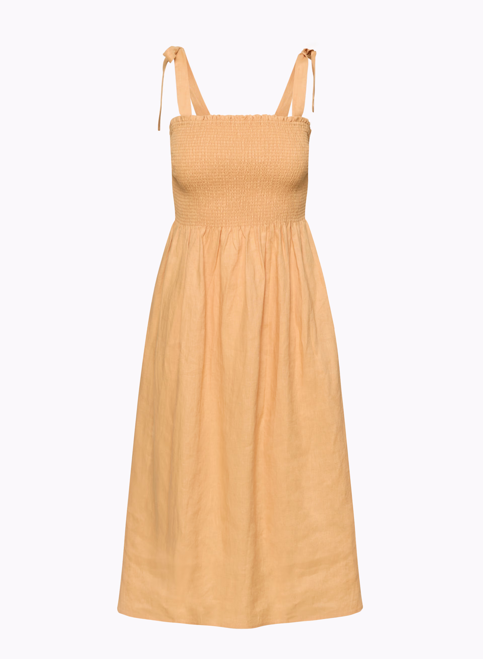 Golden Hour Linen Dress