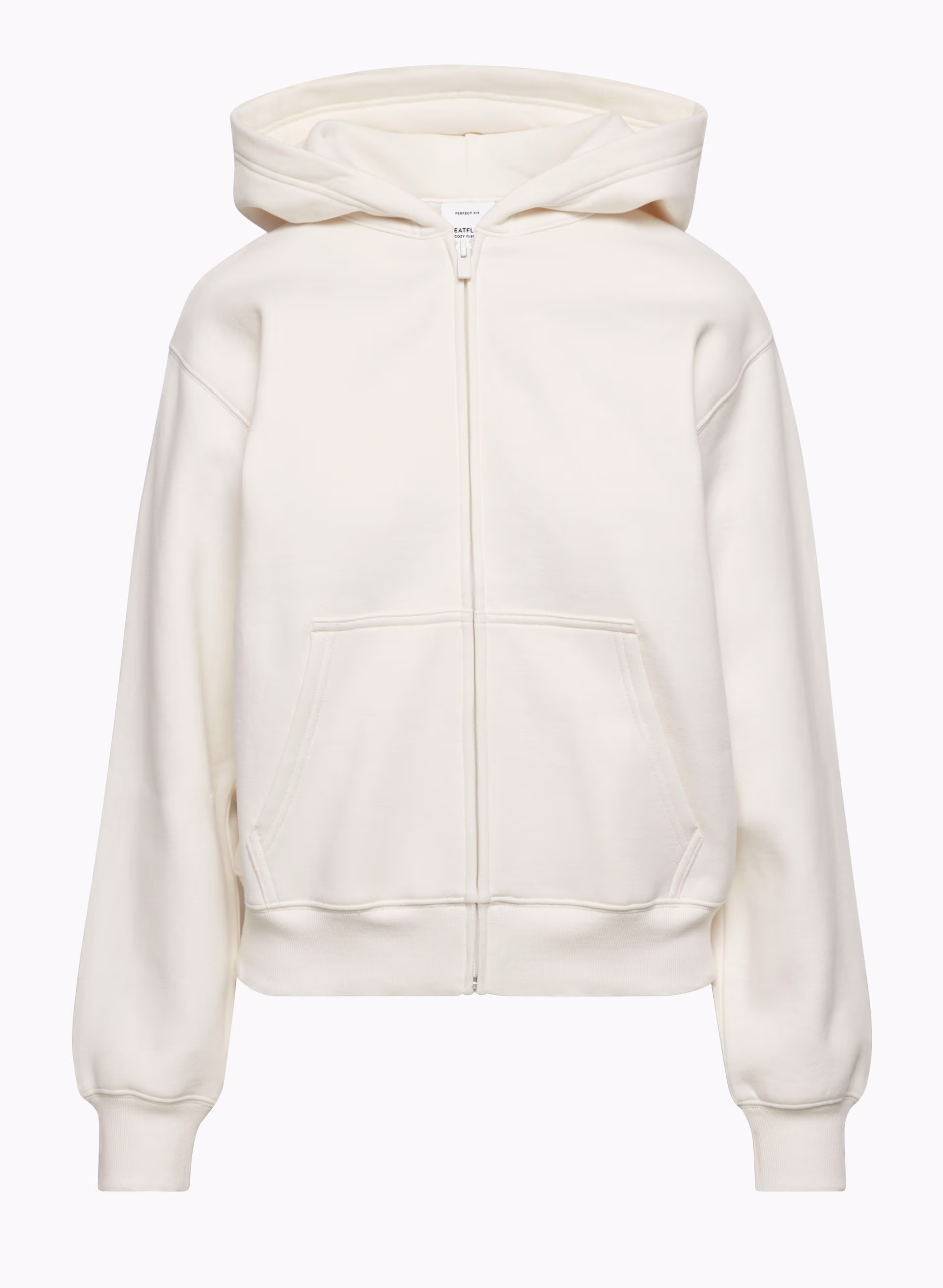 Cozy Sweatfleece Perfect Zip Hoodie