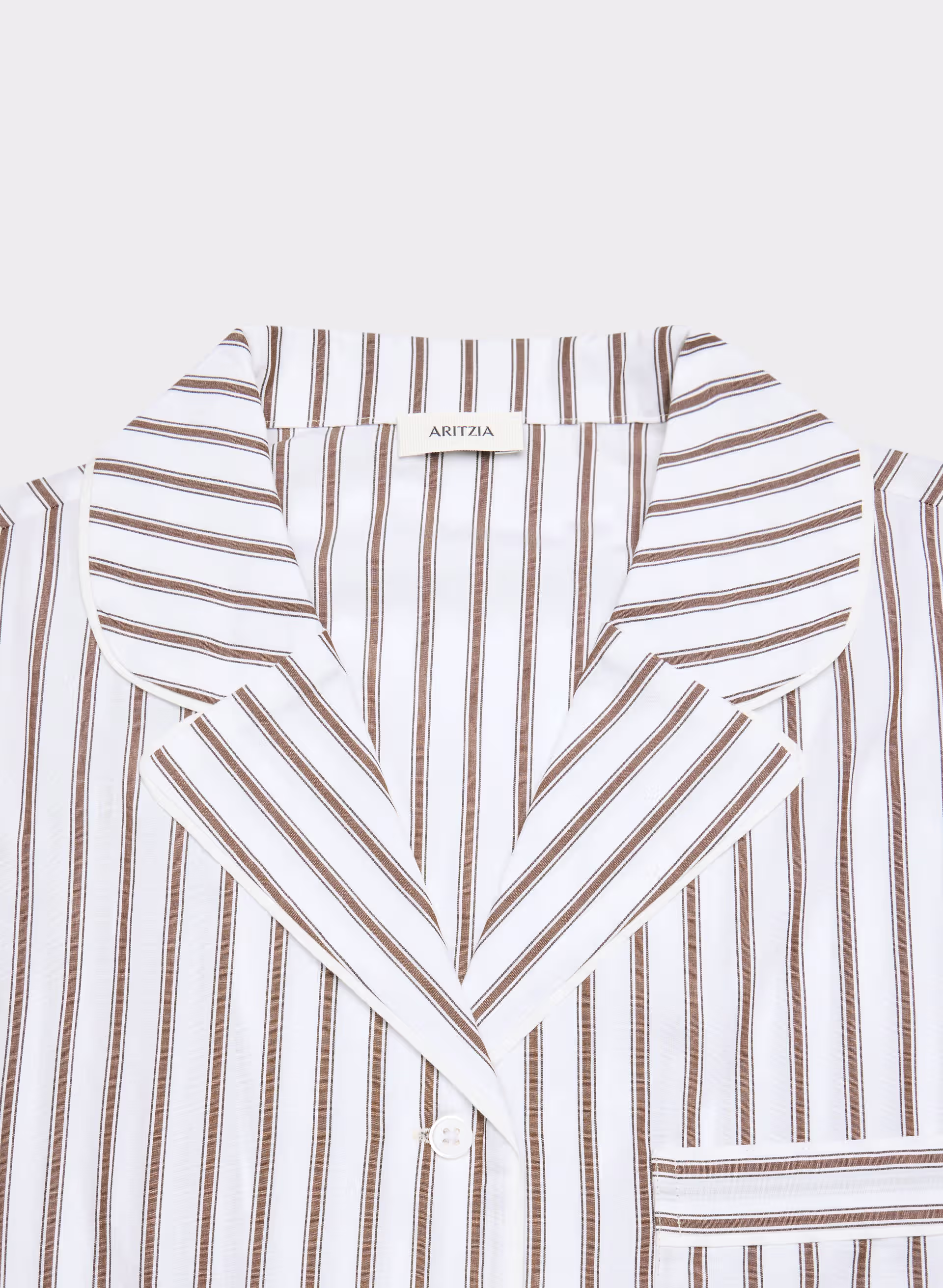 Laze Poplin Pajama Shirt