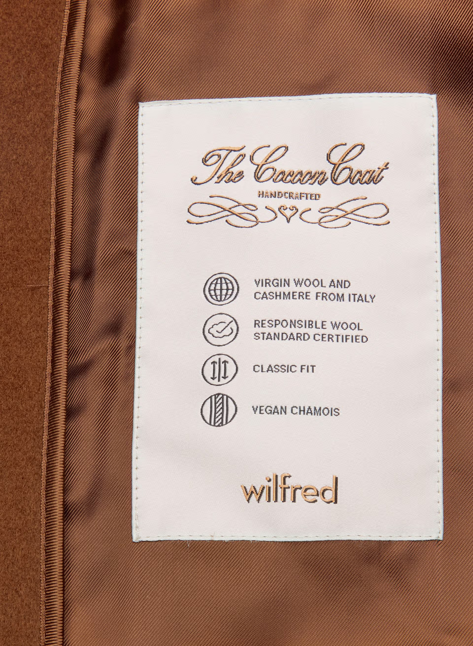 The Cocoon Coat New - Wool Cashmere