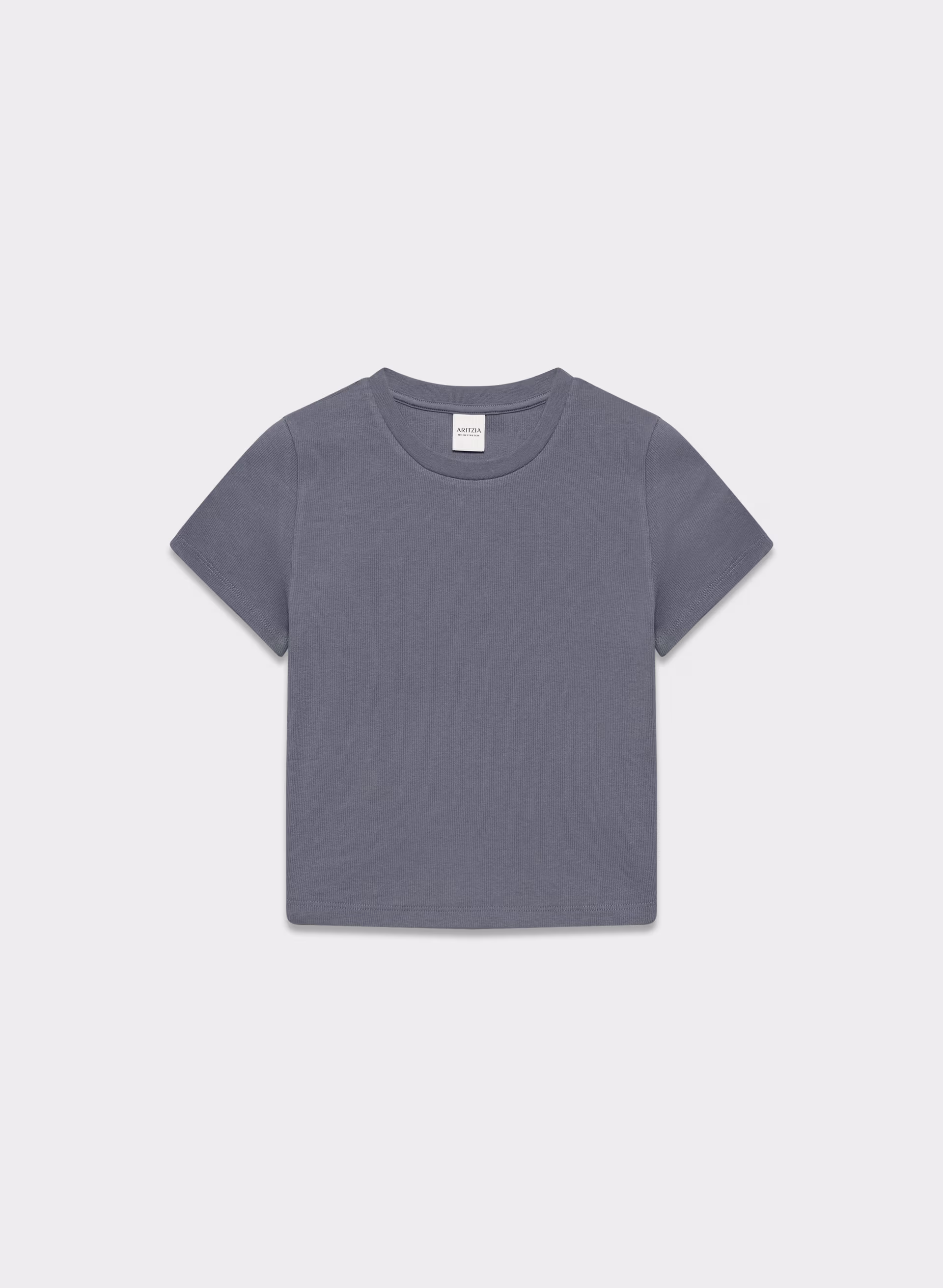 HomeStretch™ Rib Crew Waist T-Shirt