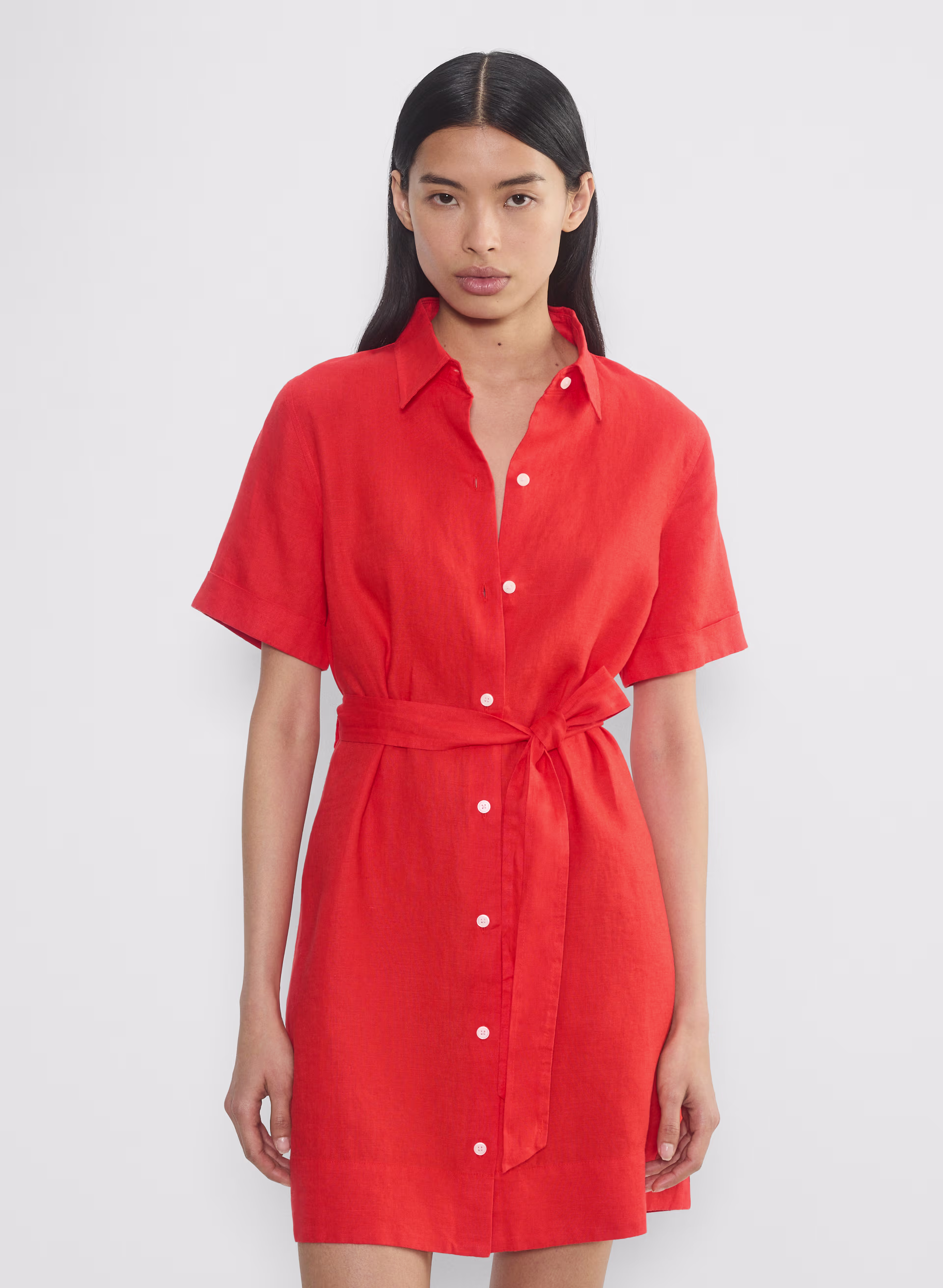 Eleta Linen Mini Dress