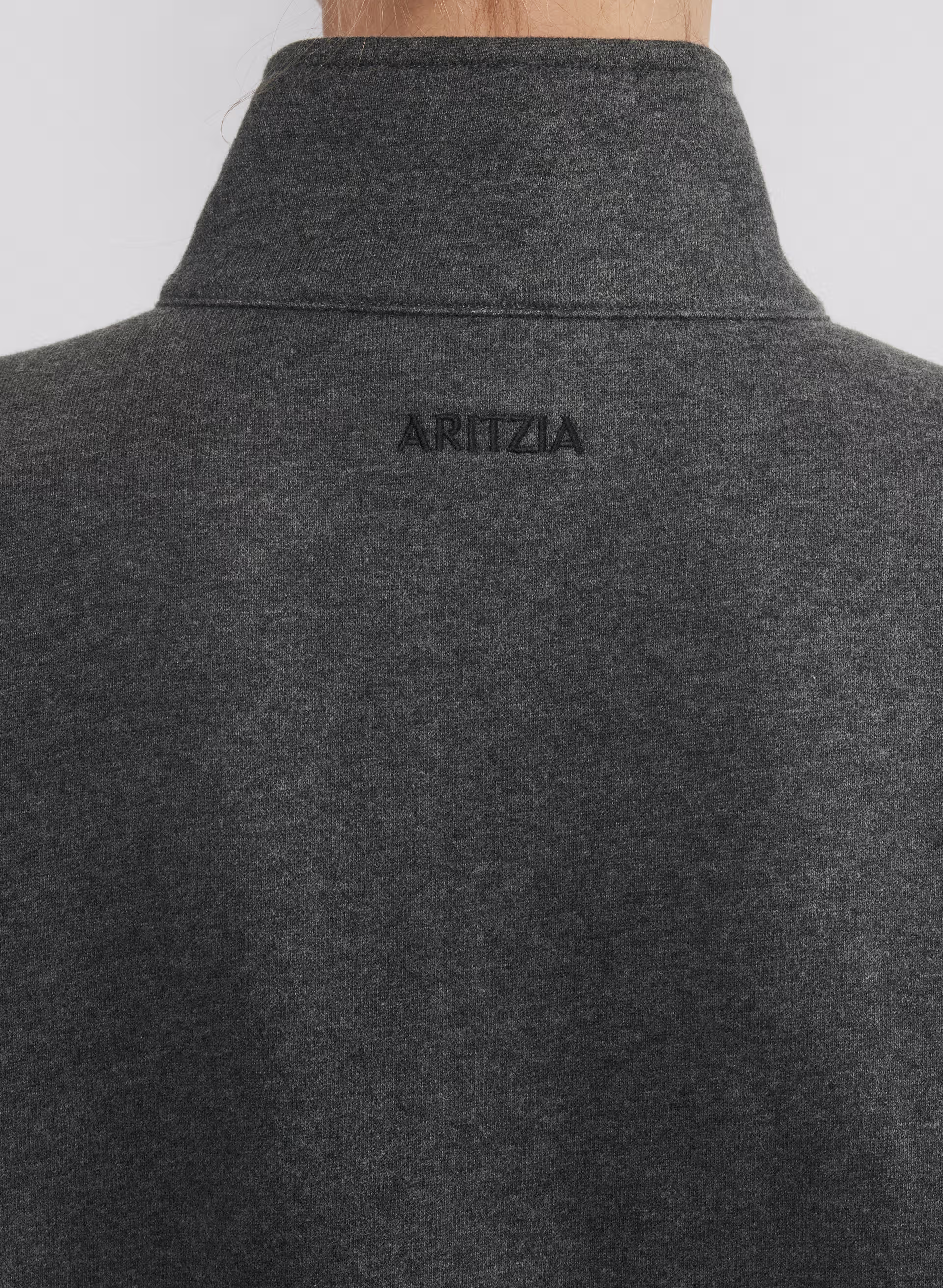 Cozy Sweatfleece Boyfriend 1/2 Zip Sweatshirt