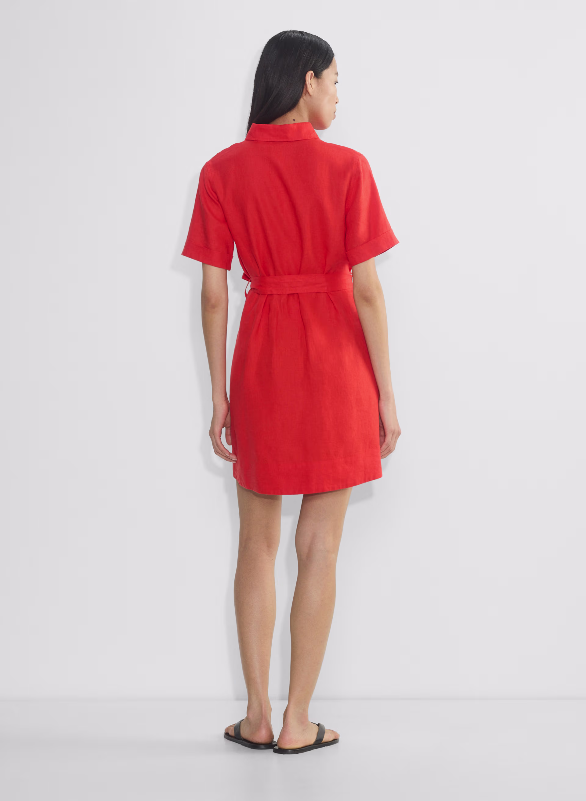 Eleta Linen Mini Dress