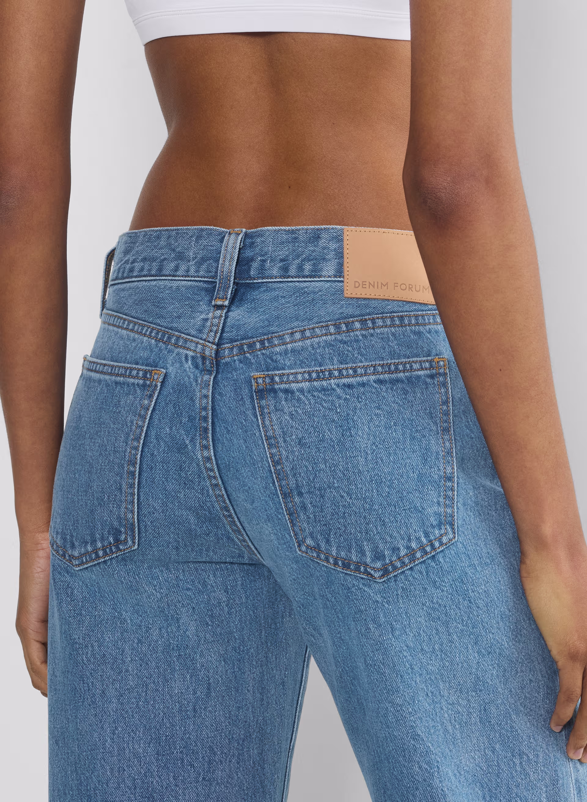 The Farrah Lo-rise Wide Jean