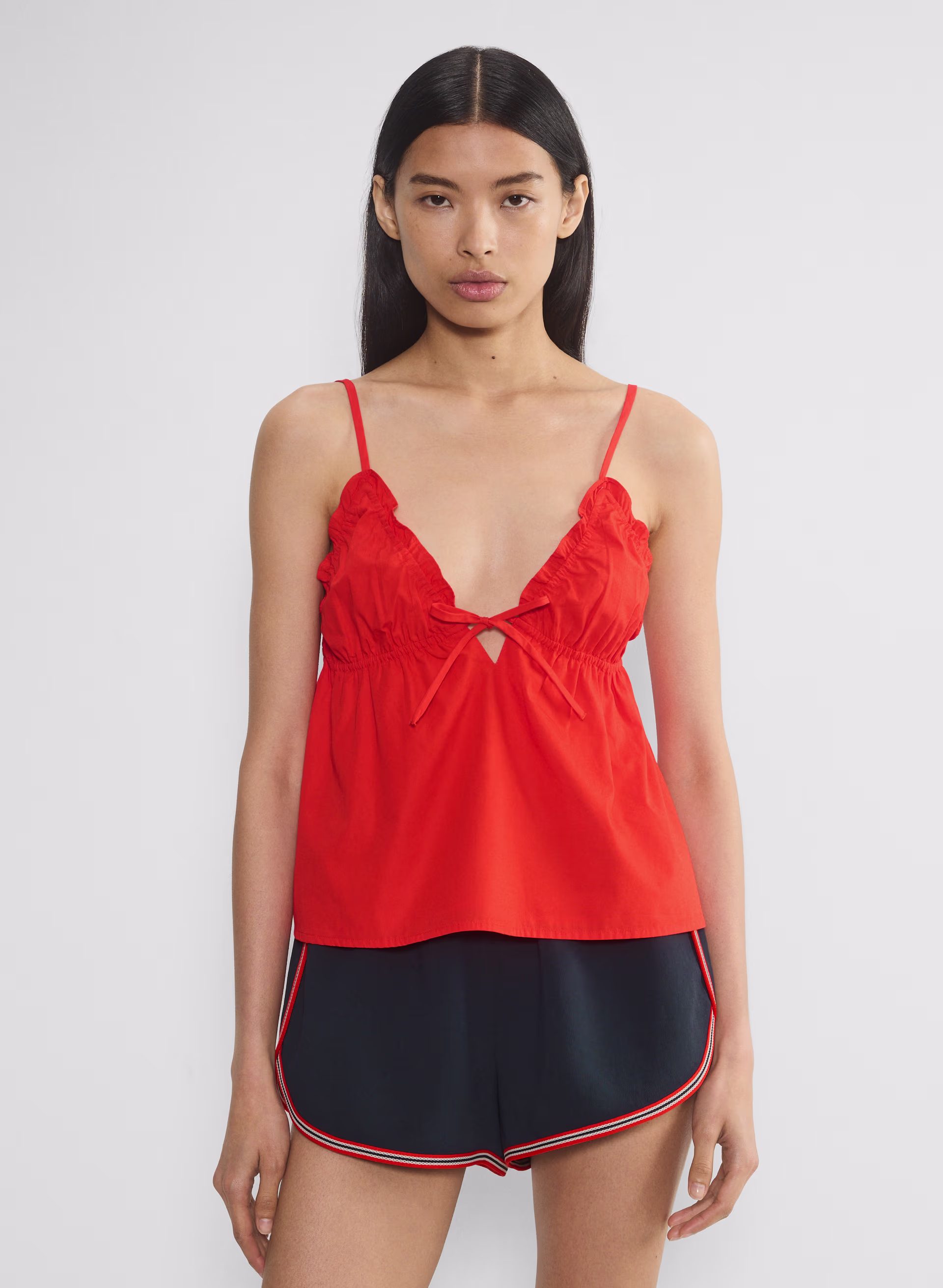 Caviar Poplin Camisole