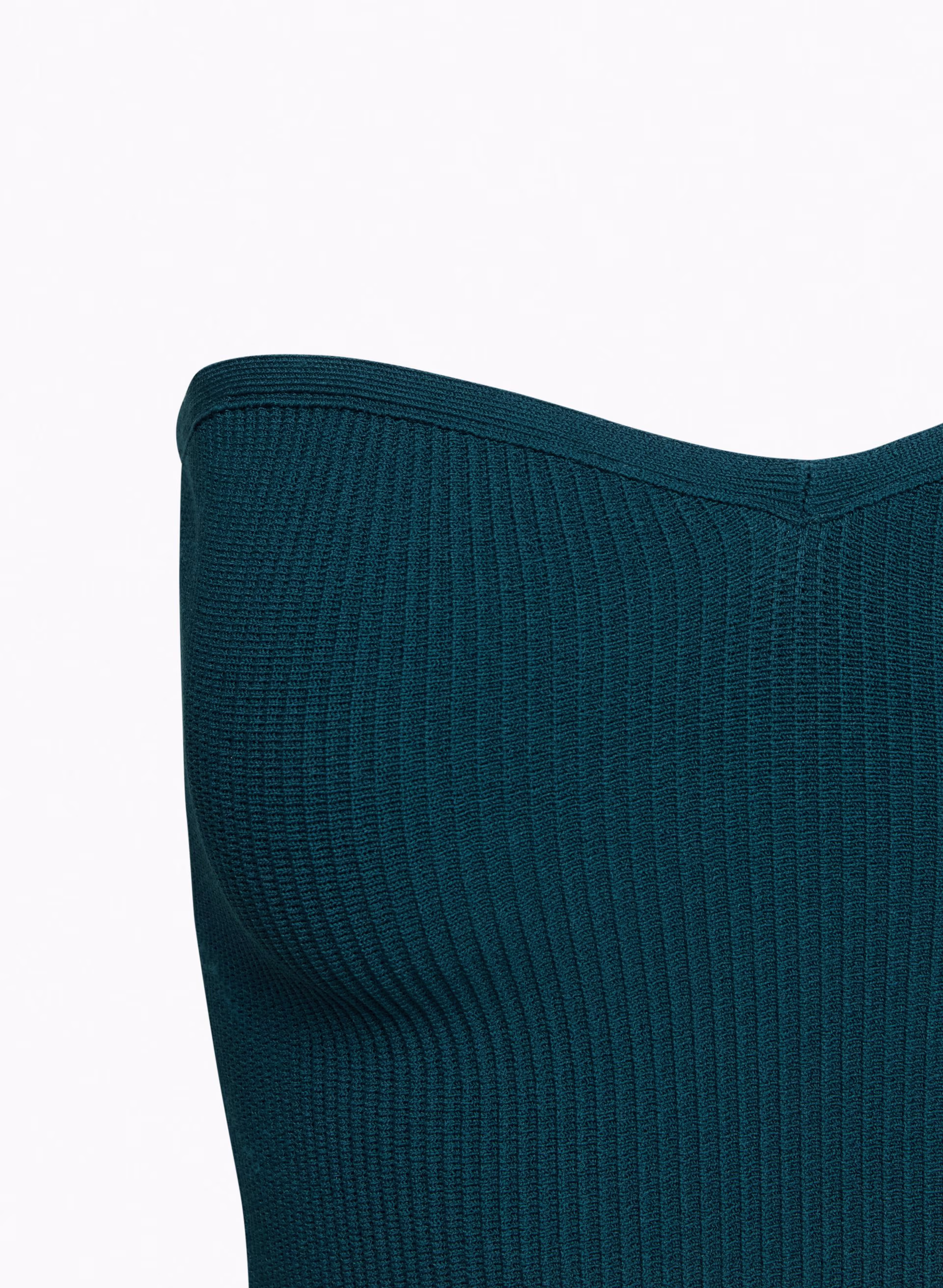 Sculpt Knit Sweetheart Tube Top