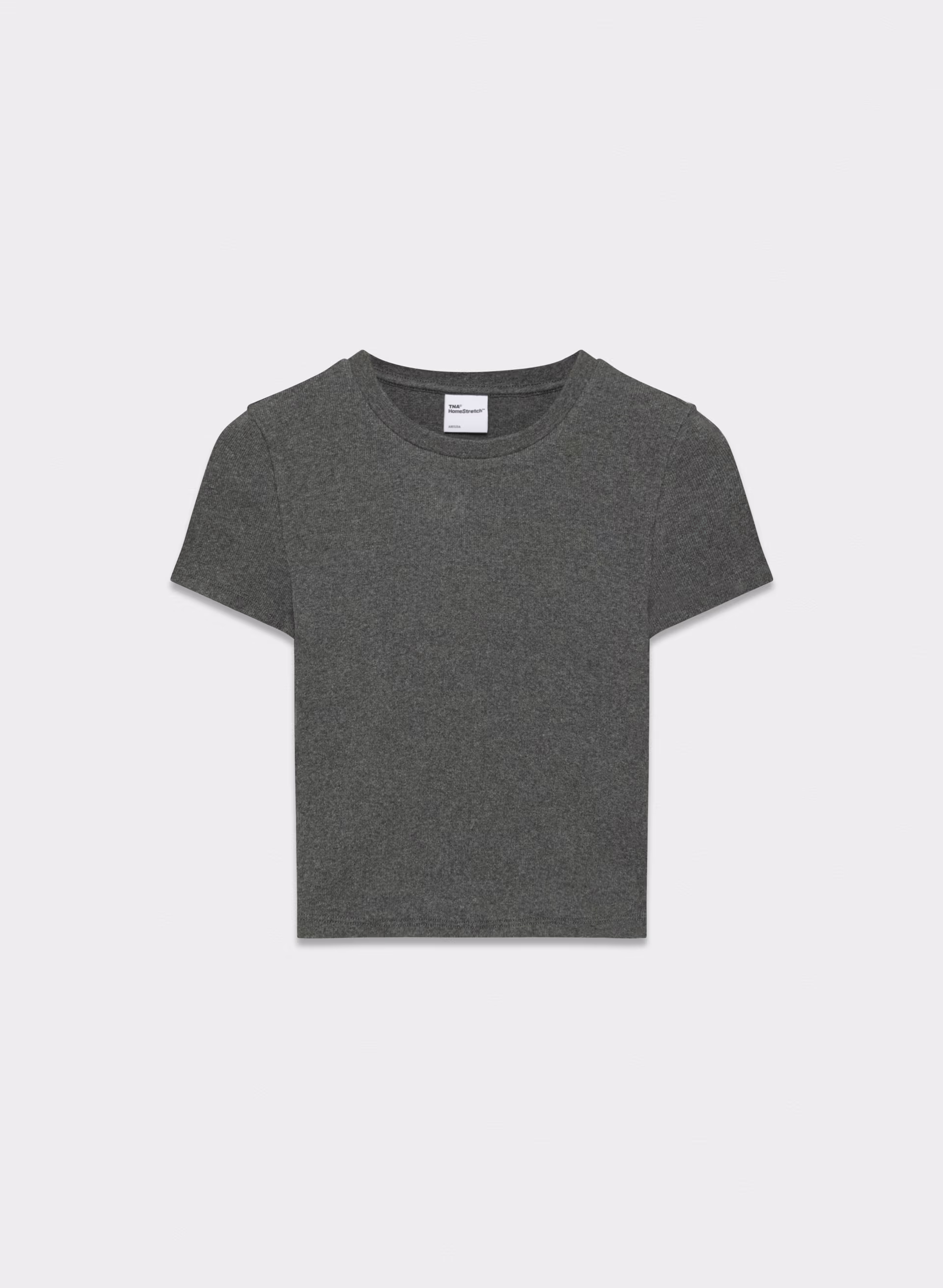 HomeStretch™ Rib Crew Waist T-Shirt