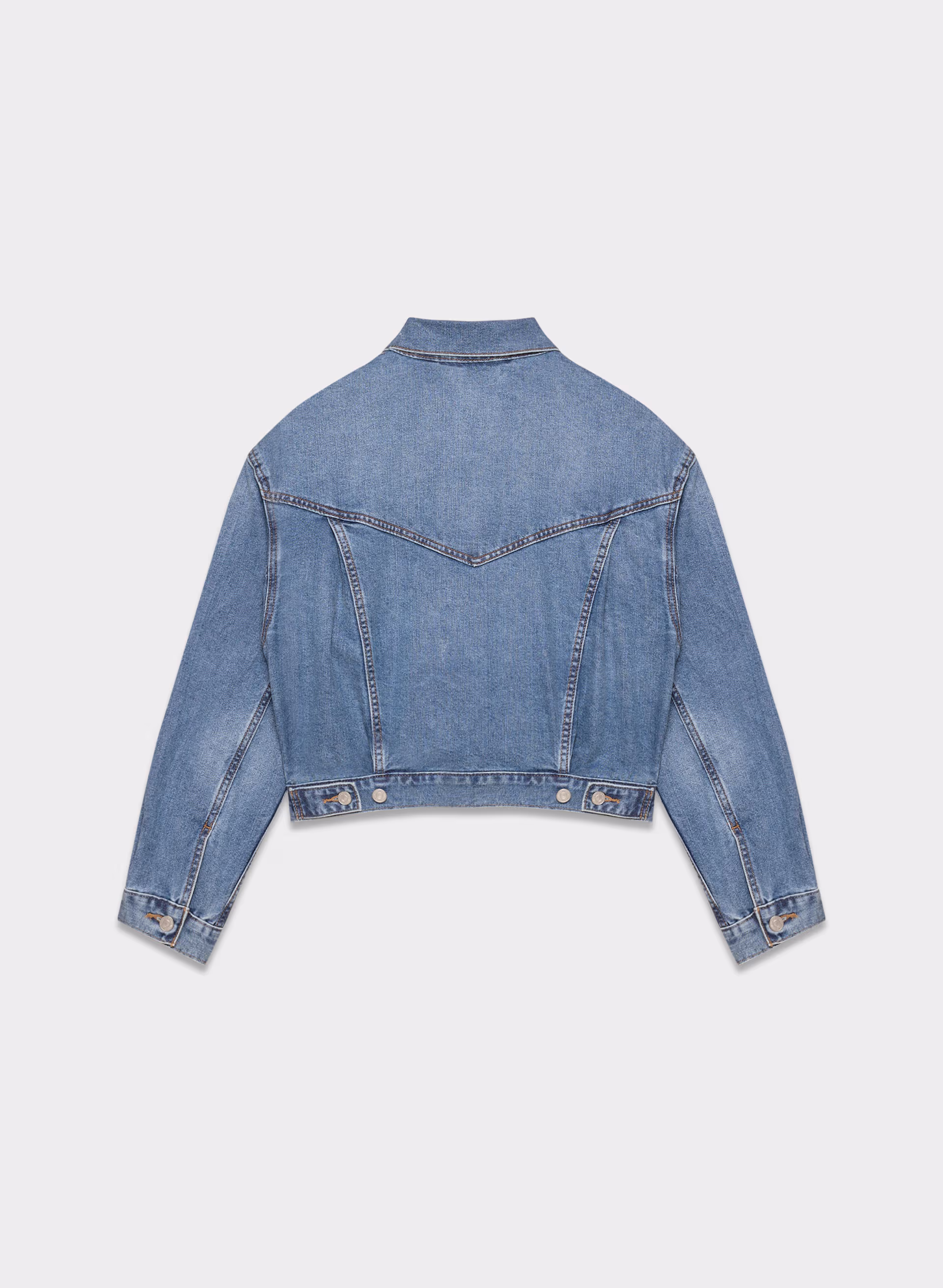 Shrunken '90s Trucker Jacket