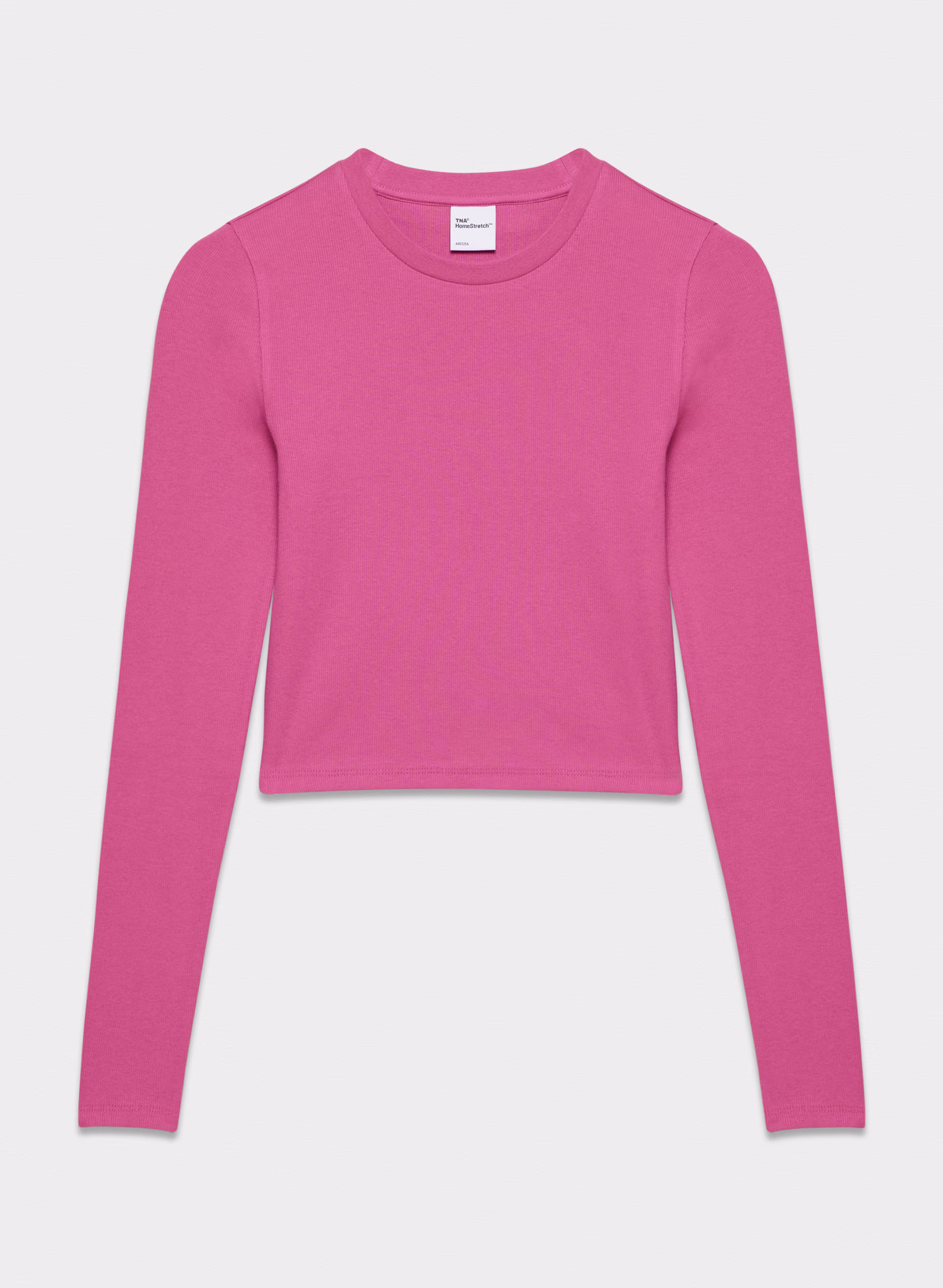 HomeStretch™ Rib Crew Waist Longsleeve