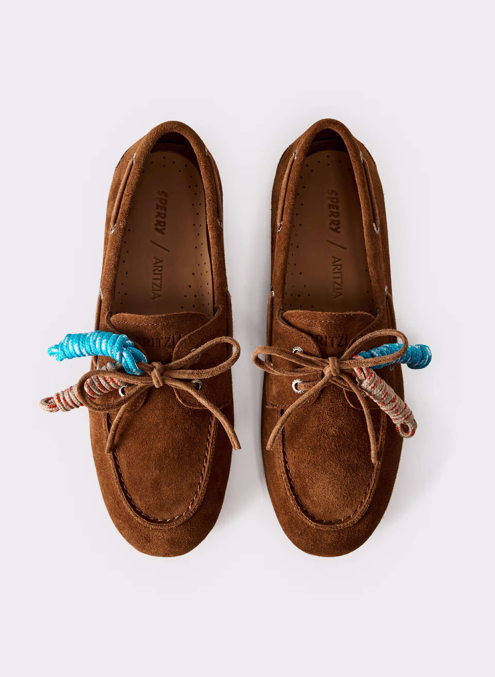 Sperry x Aritzia Slim Boat Shoe - Suede Leather