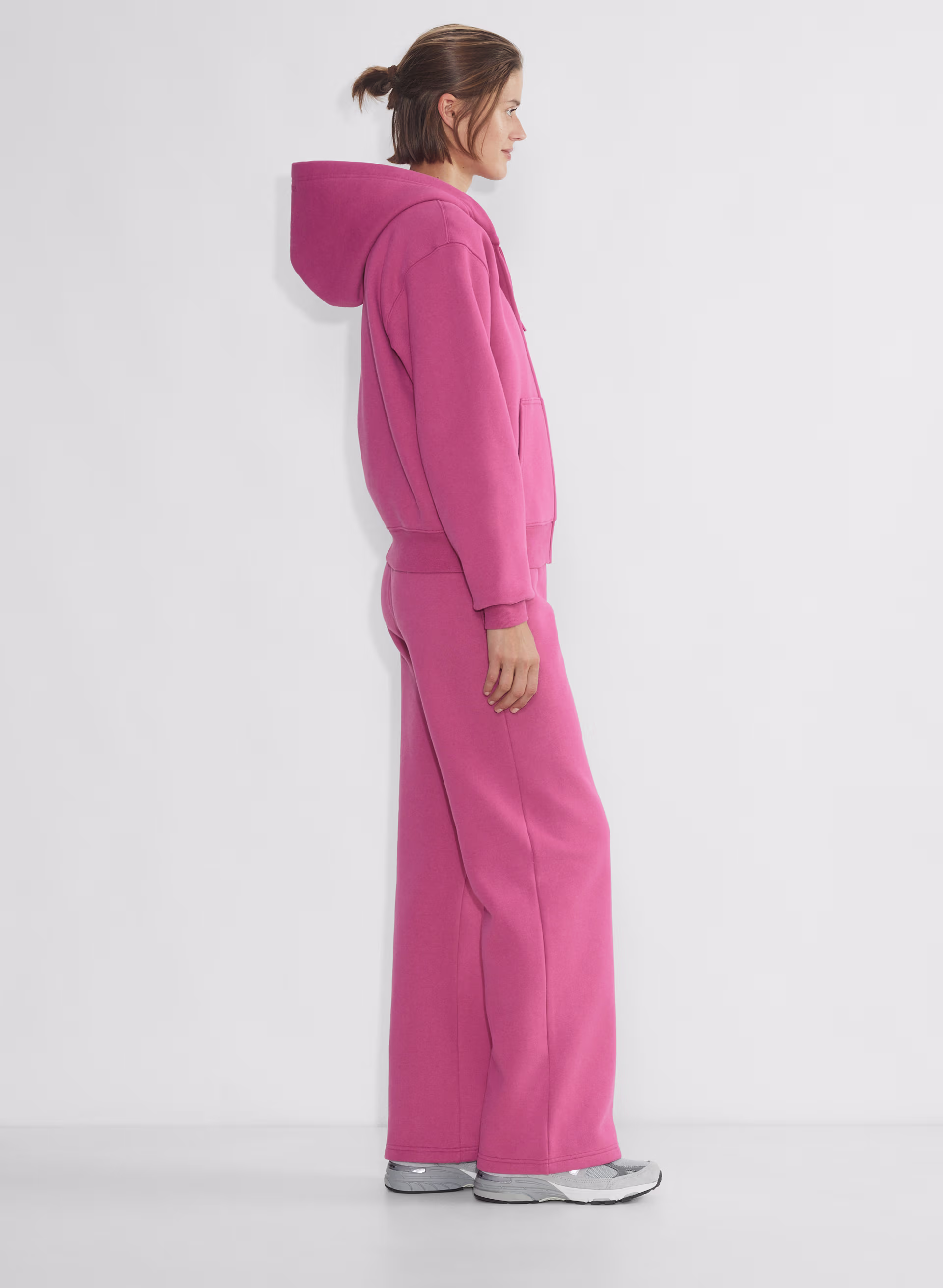 Cozy Sweatfleece Perfect Zip Hoodie