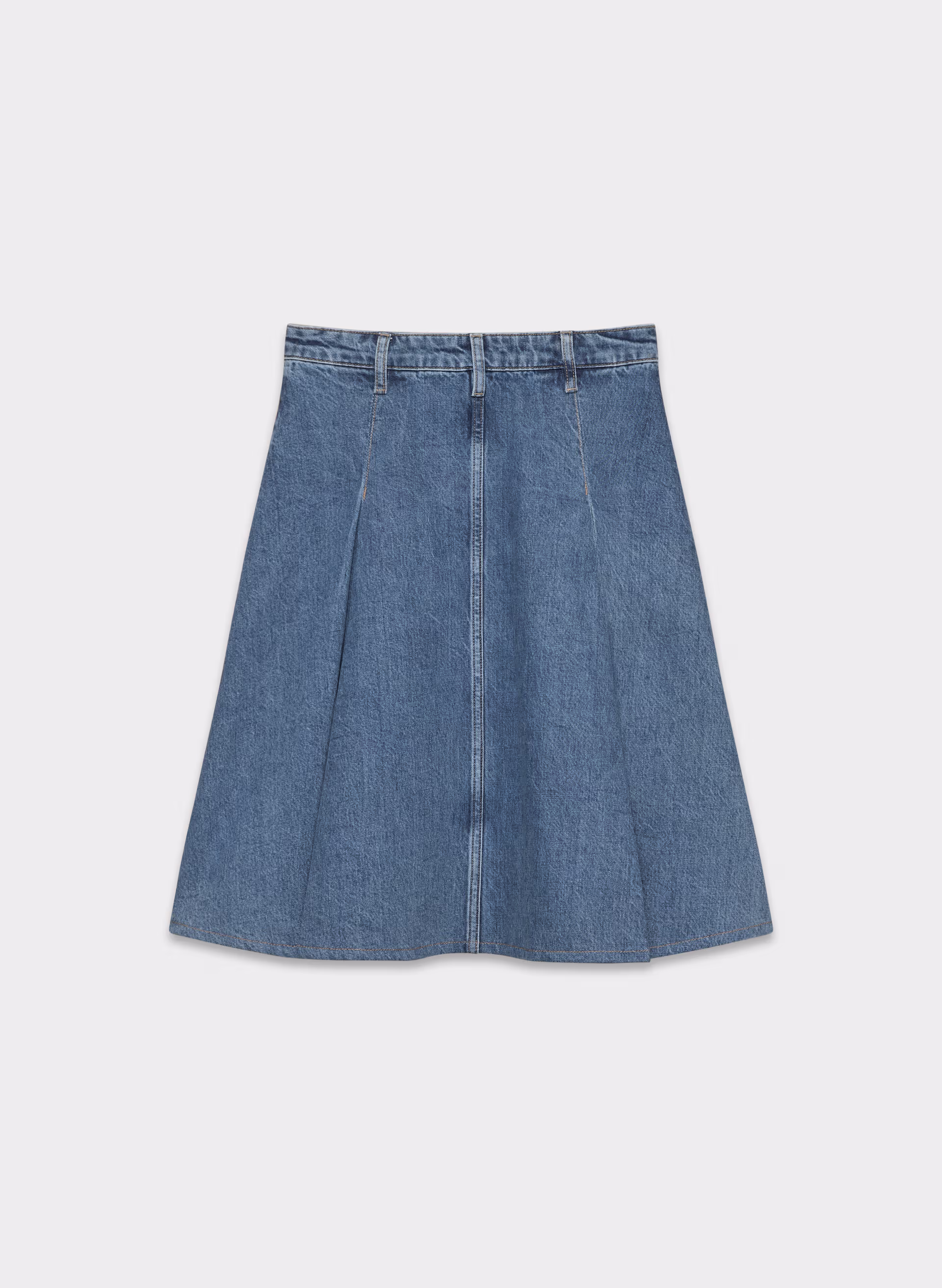 Billet Denim Skirt